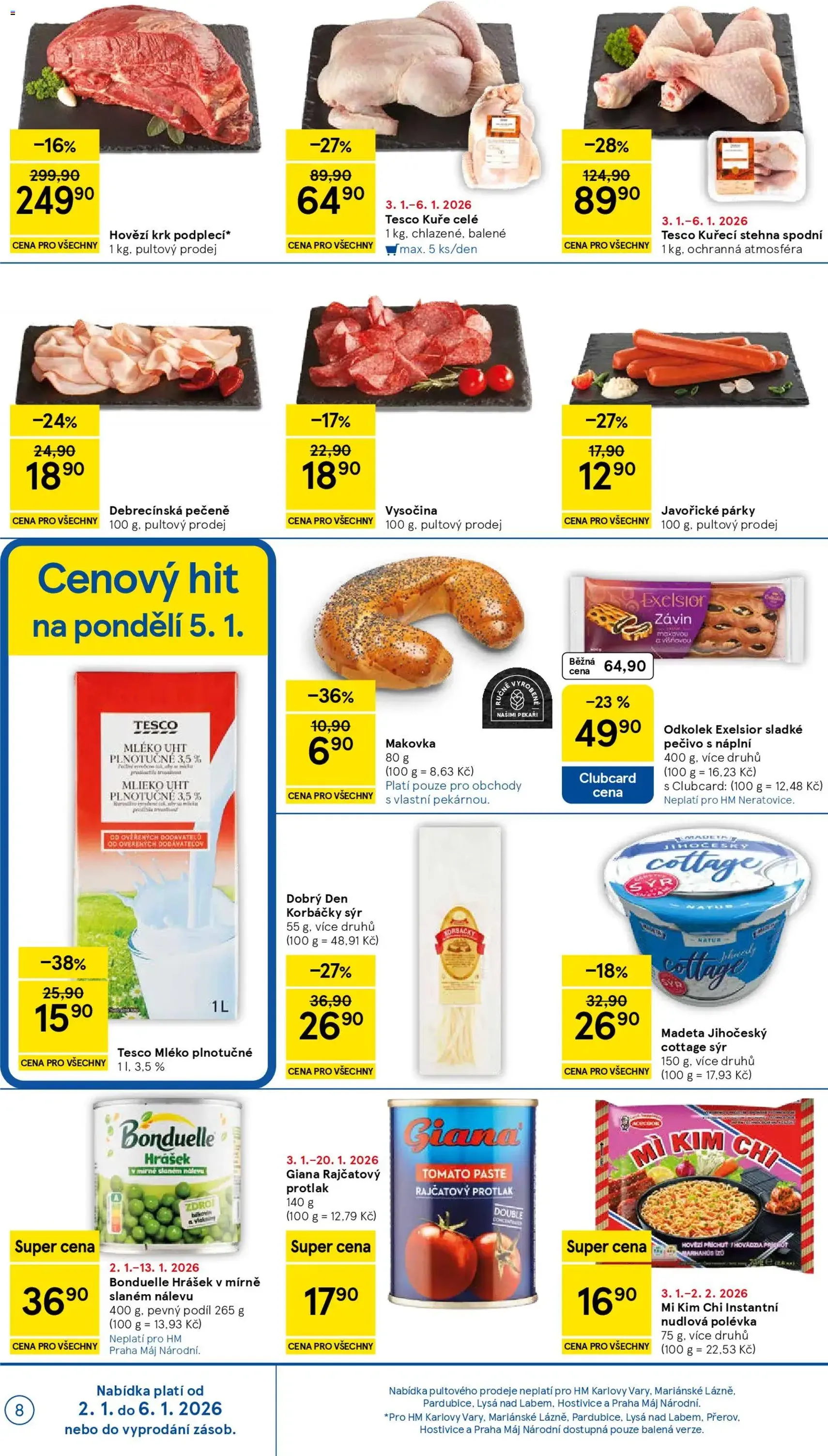 Tesco leták - Hypermarket - platný leták od 02.01.2026 strana 8 z 20