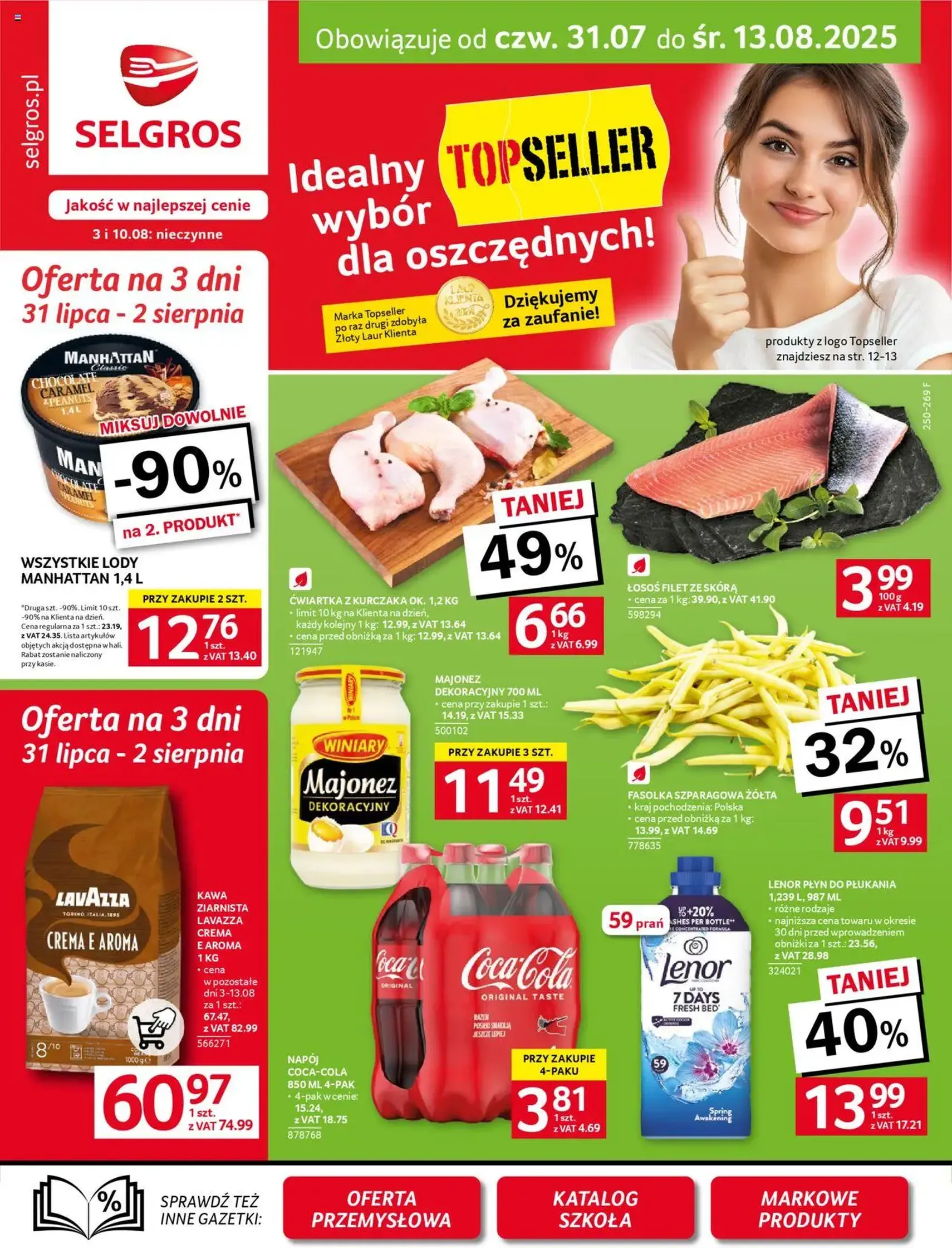 Selgros cash&carry Gazetka - ważny gazetka od 31.07.2025 strona 1 z 32 Selgros cash&carry Gazetka - ważny gazetka od 31.07.2025 strona 1 z 32