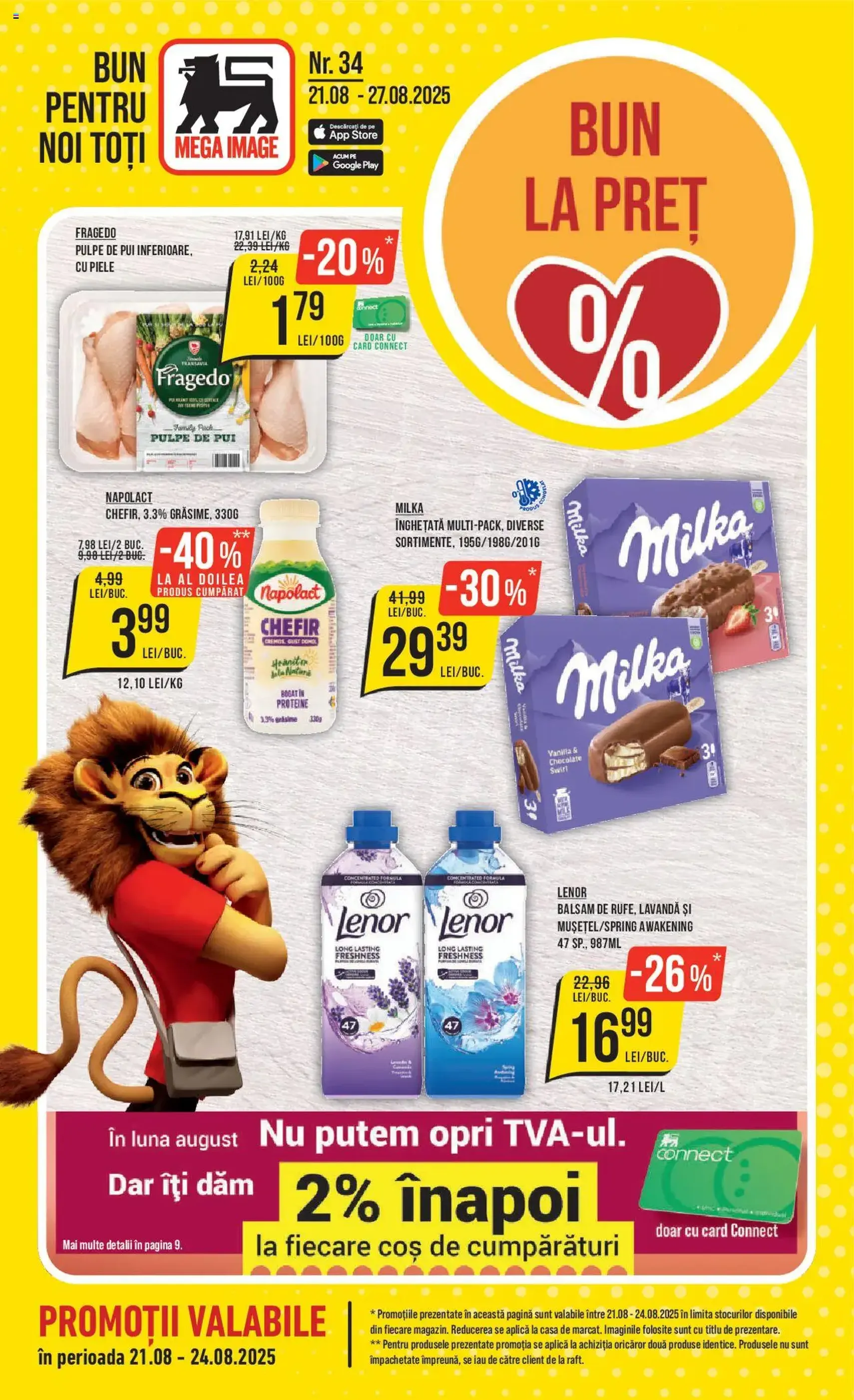 Catalog Mega Image - cataloage valabile începând cu 21.08.2025 pagina 1 din 24 Catalog Mega Image - cataloage valabile începând cu 21.08.2025 pagina 1 din 24