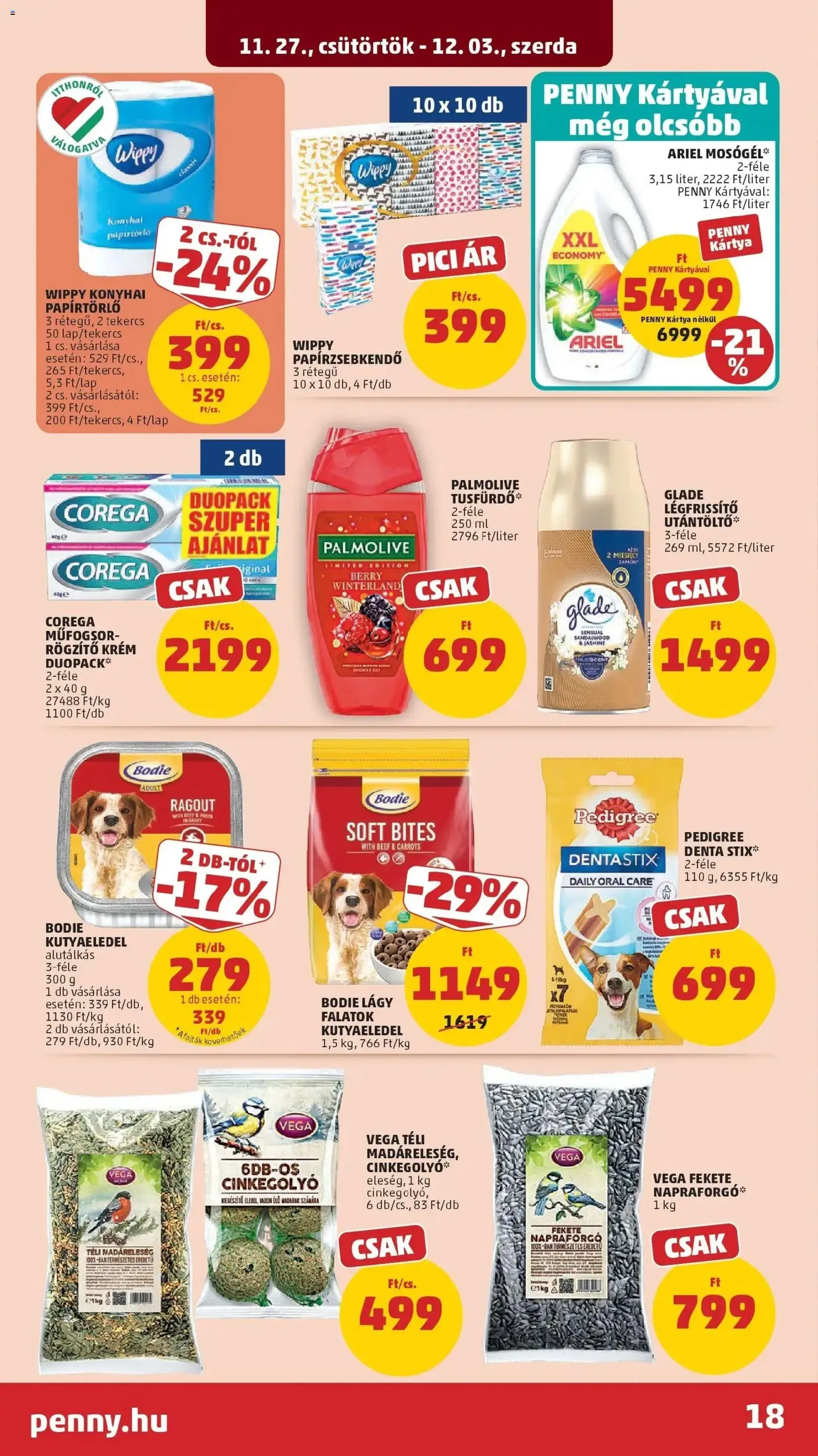 PENNY Akciós újság - 2025.11.27. érvényes szórólap 18 oldal 39 oldalból
