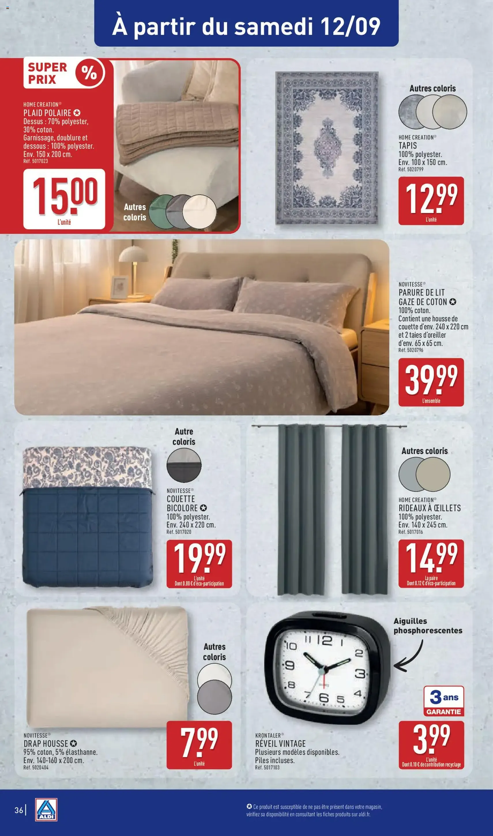 Aldi catalogue - brochure valable à partir du 08/09/2026, page 40 sur 45