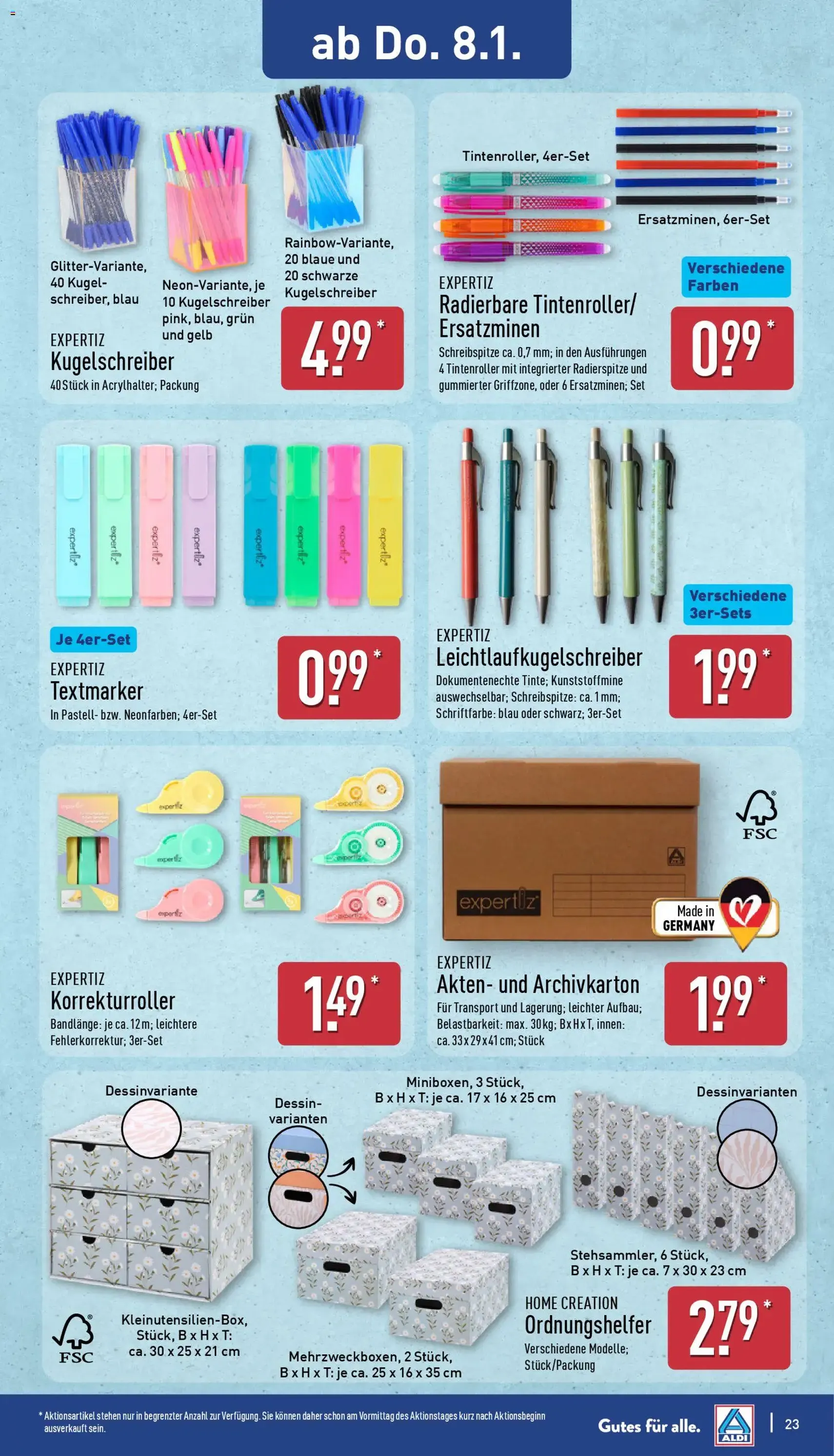 Aldi Prospekt - Gültiger Prospekt ab 05.01.2026, Seite 23 von insgesamt 38