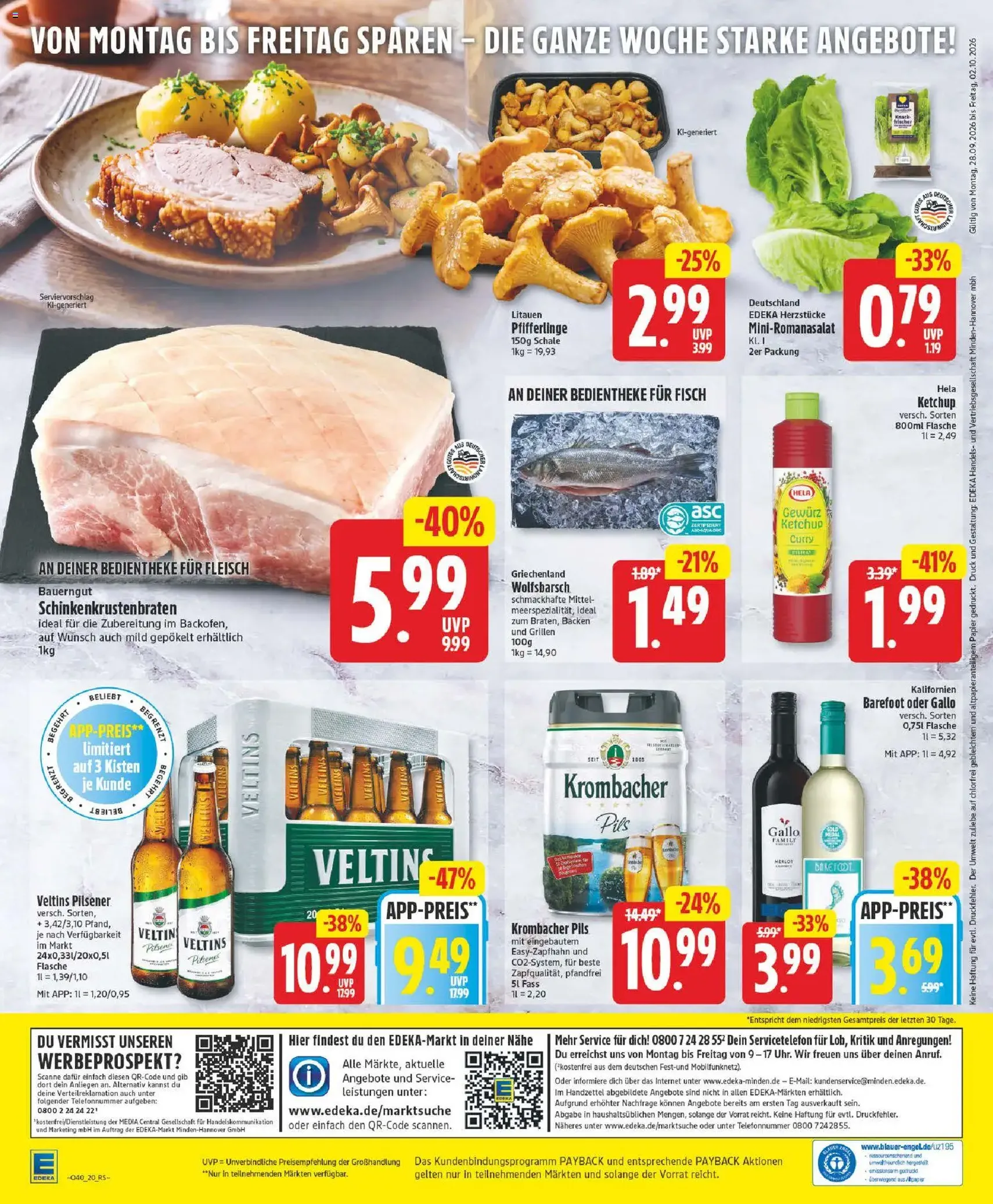 Edeka Prospekt - Gültiger Prospekt ab 28.09.2026, Seite 25 von insgesamt 28