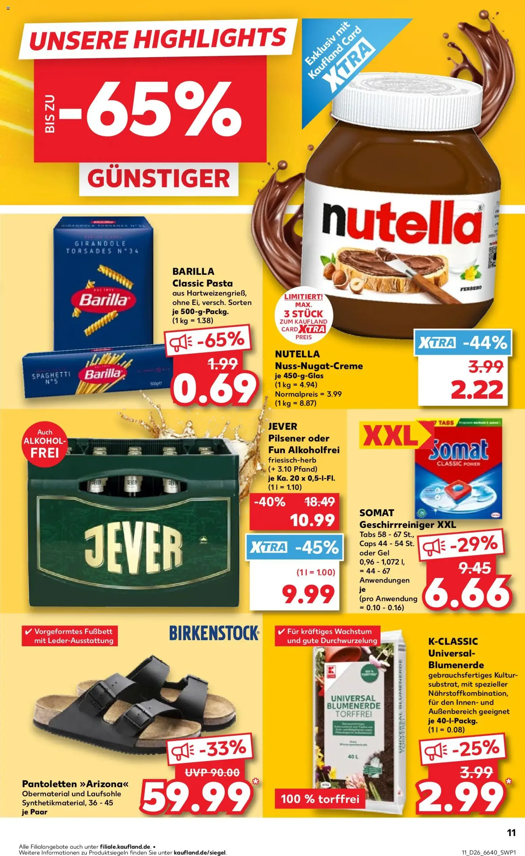 Kaufland Prospekt - Gültiger Prospekt ab 25.06.2026, Seite 11 von insgesamt 58
