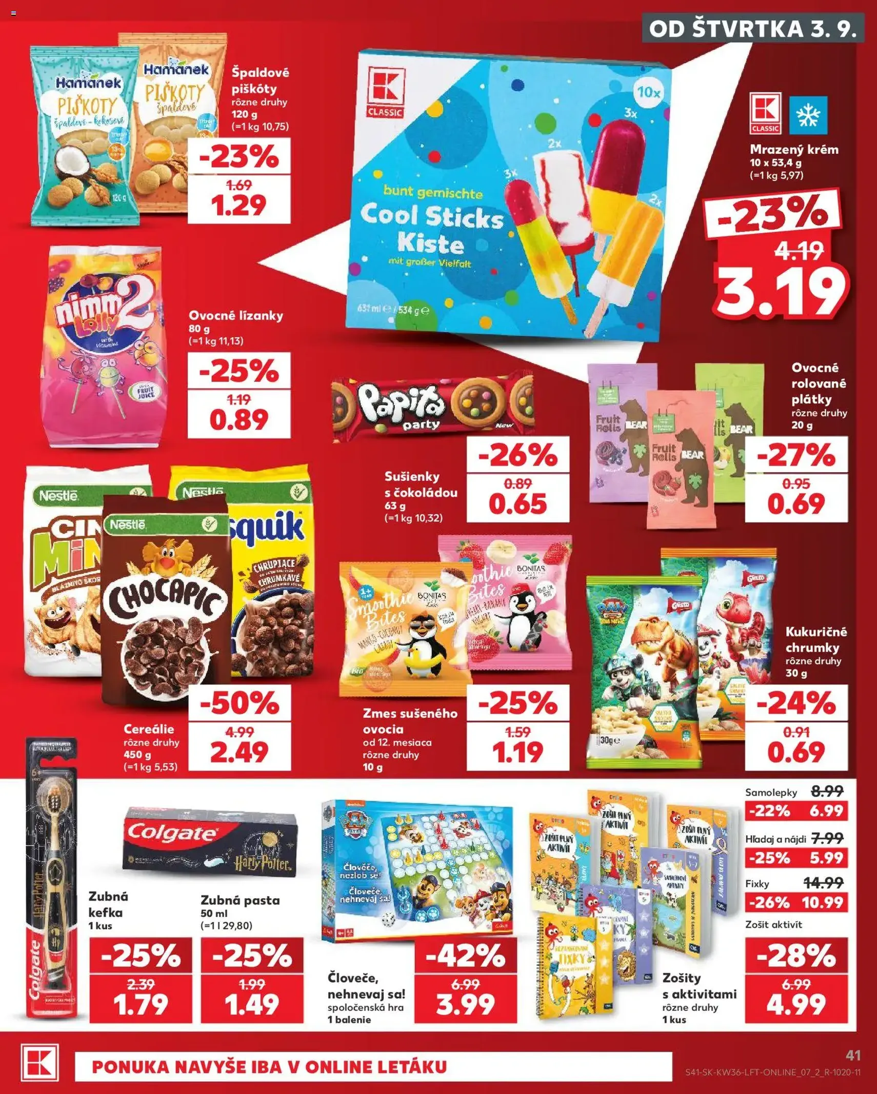 Kaufland leták - platný leták od 03.09.2026 strana 41 z 80