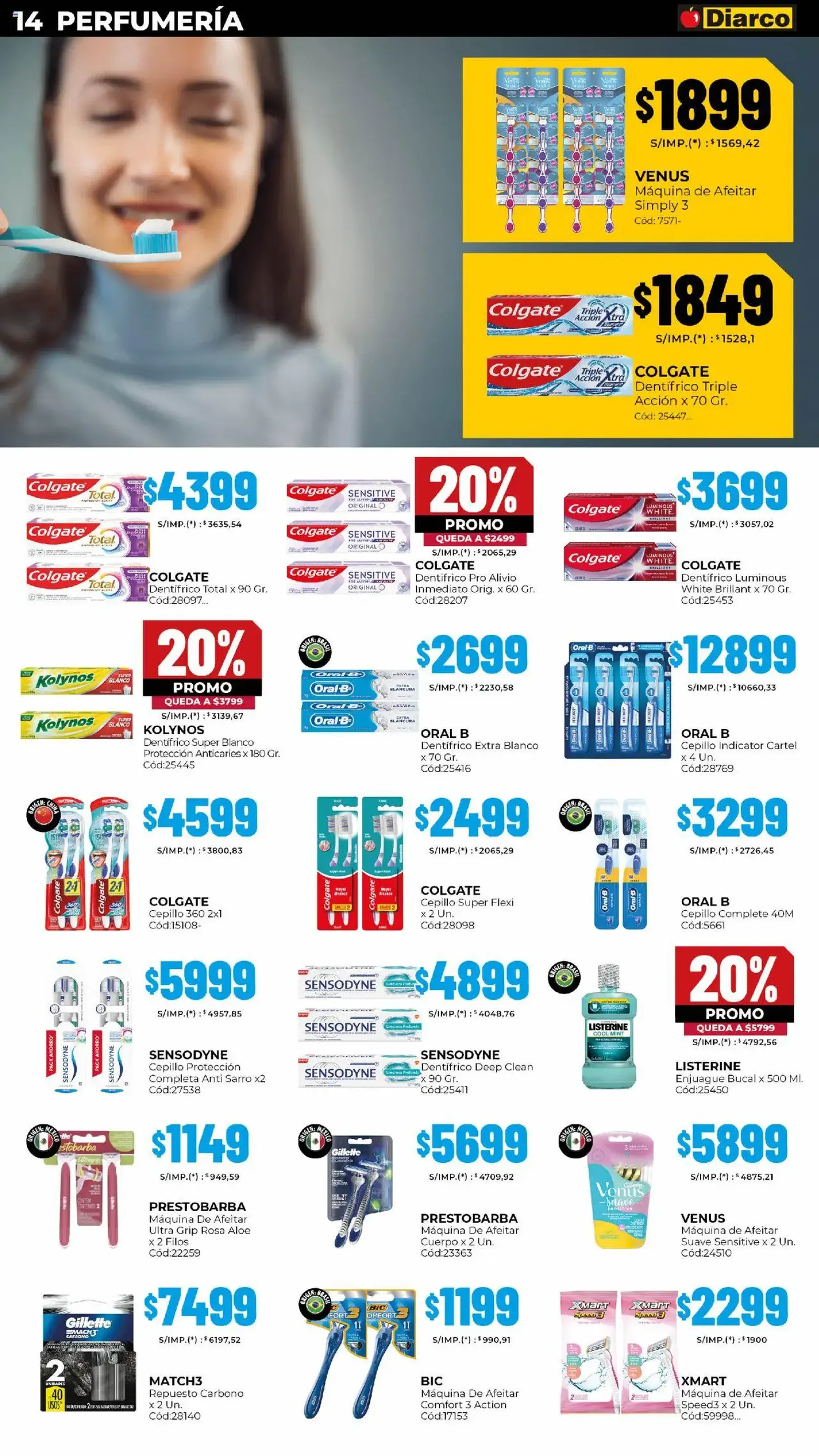 Diarco - Ofertas Sur - folleto válido desde 20/10/2025 página 14 de 22 Diarco - Ofertas Sur - folleto válido desde 20/10/2025 página 14 de 22