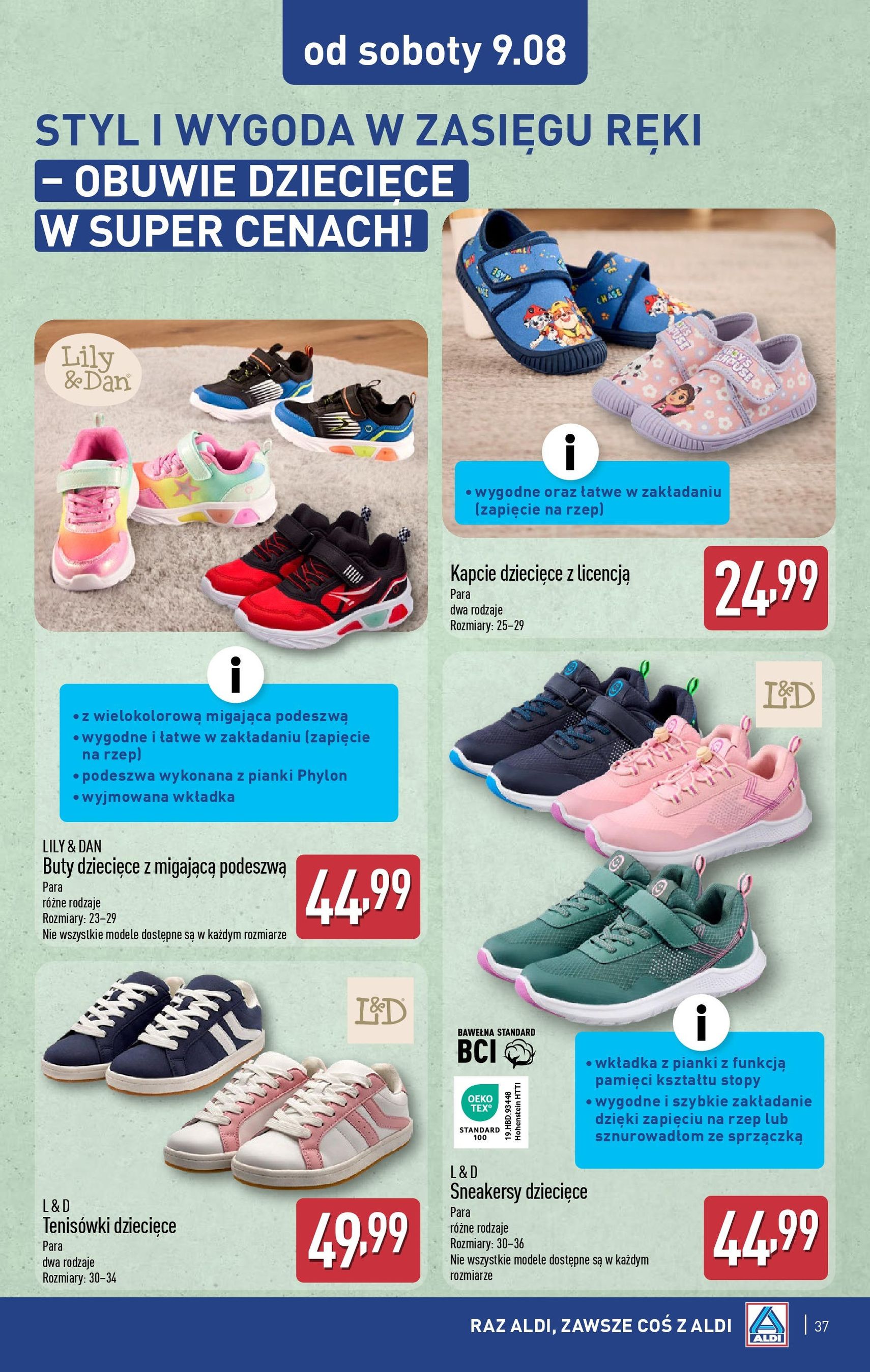 Aldi Gazetka - ważny gazetka od 04.08.2025 strona 37 z 42 Aldi Gazetka - ważny gazetka od 04.08.2025 strona 37 z 42