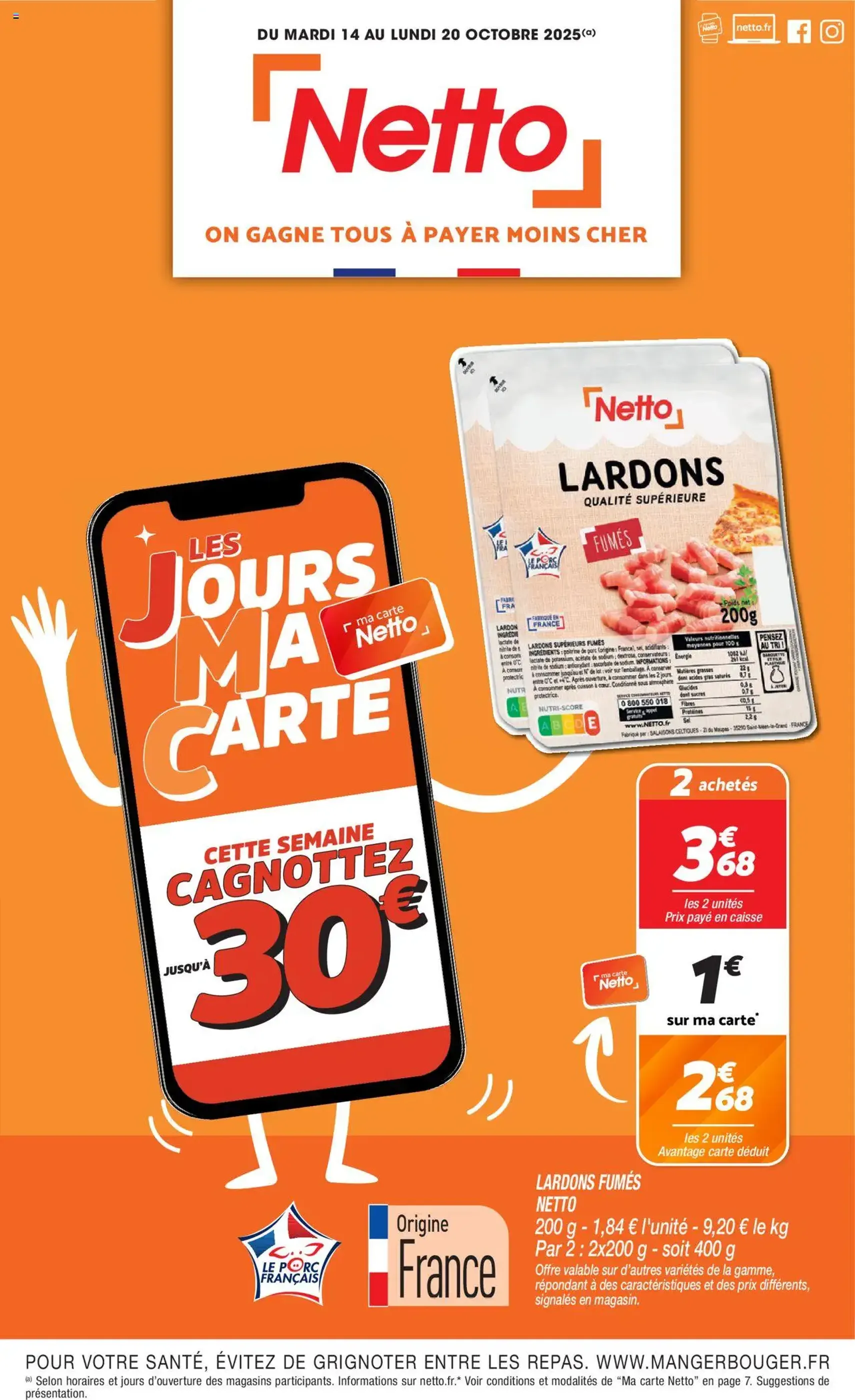 Netto catalogue - brochure valable à partir du 14/10/2025, page 1 sur 16