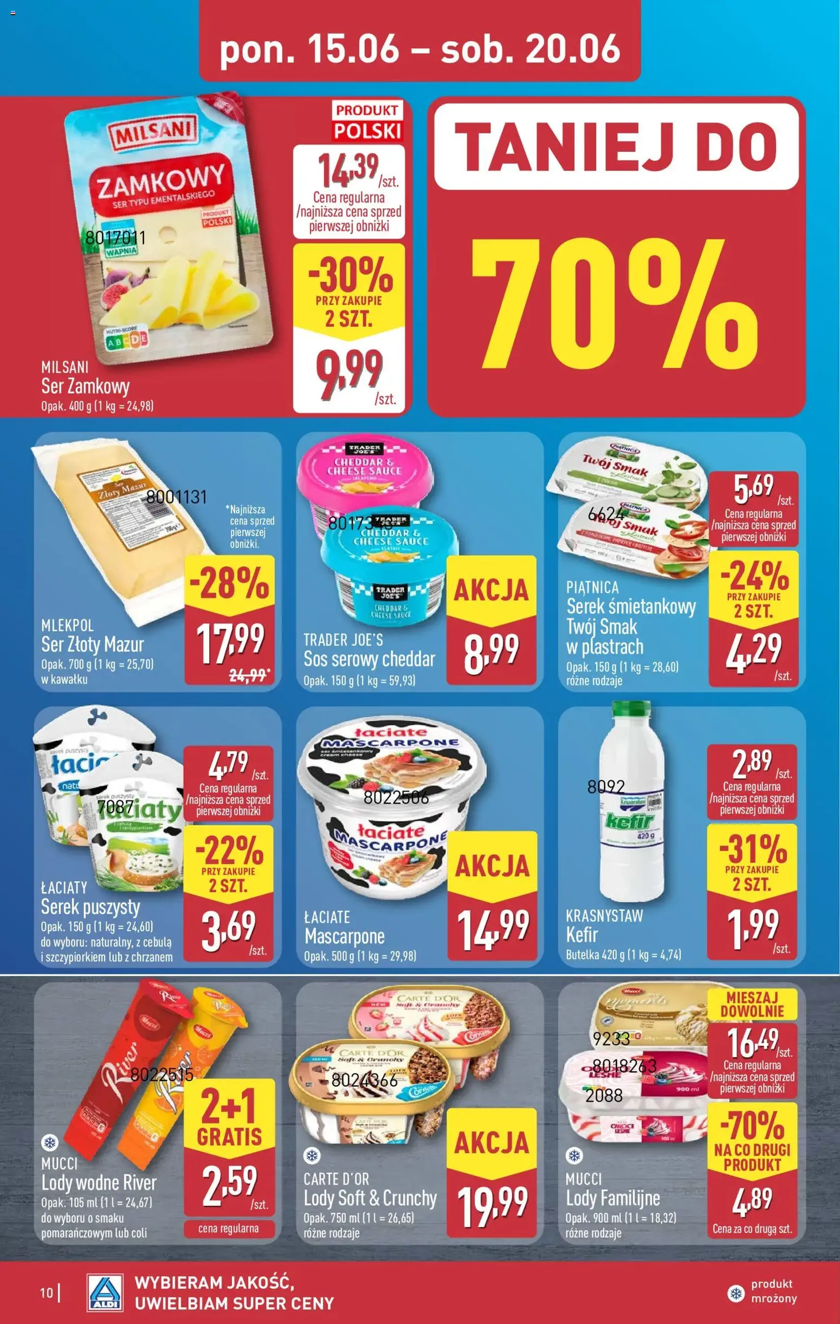Aldi gazetka - ważny gazetka od 15.06.2026 strona 10 z 40