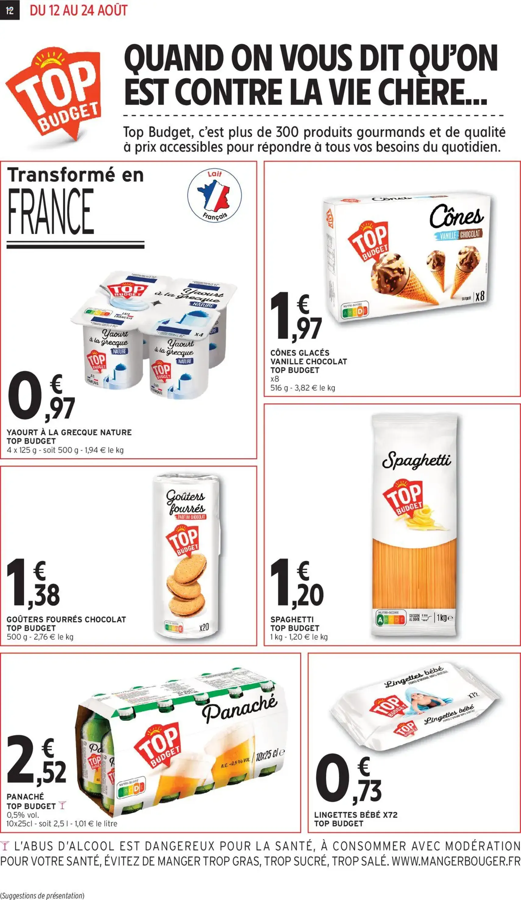 Intermarché catalogue semaine 32 - brochure valable à partir du 12/08/2025, page 12 sur 40