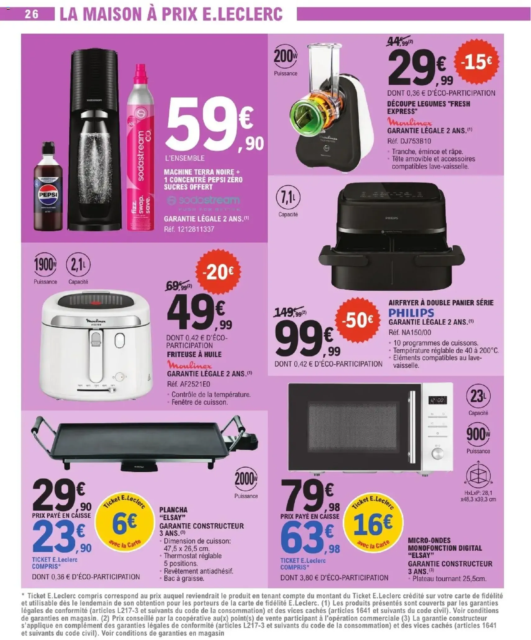E.Leclerc catalogue de la semaine 18 - brochure valable à partir du 28/04/2026, page 26 sur 32