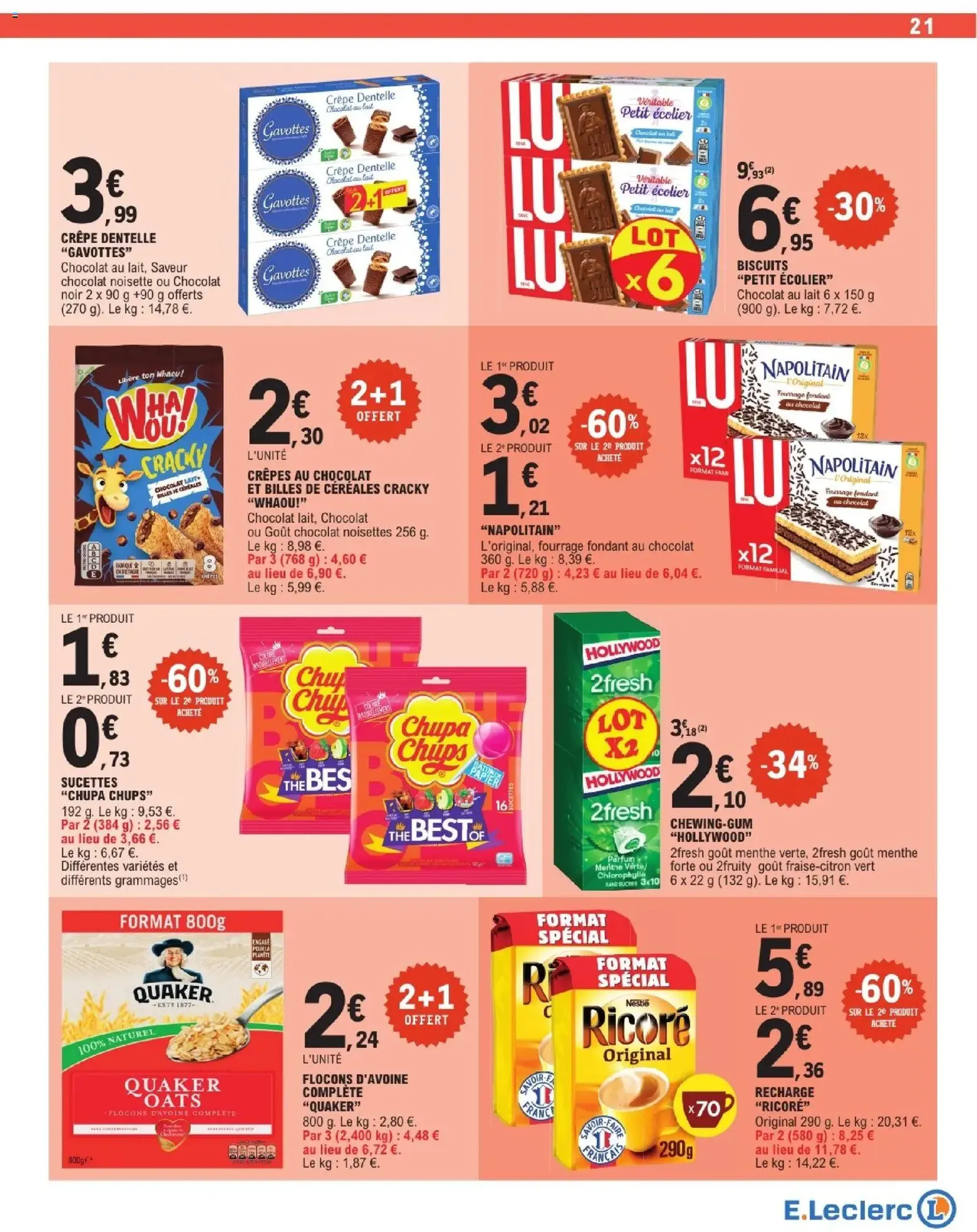E.Leclerc catalogue semaine 9 - brochure valable à partir du 24/02/2026, page 21 sur 56