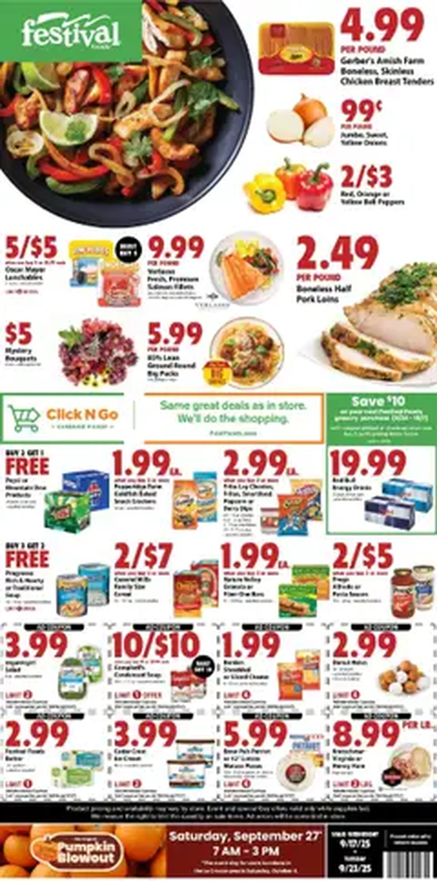 Festival Foods Weekly Ad - valid flyer from 09/17/2025, page 1 of 1