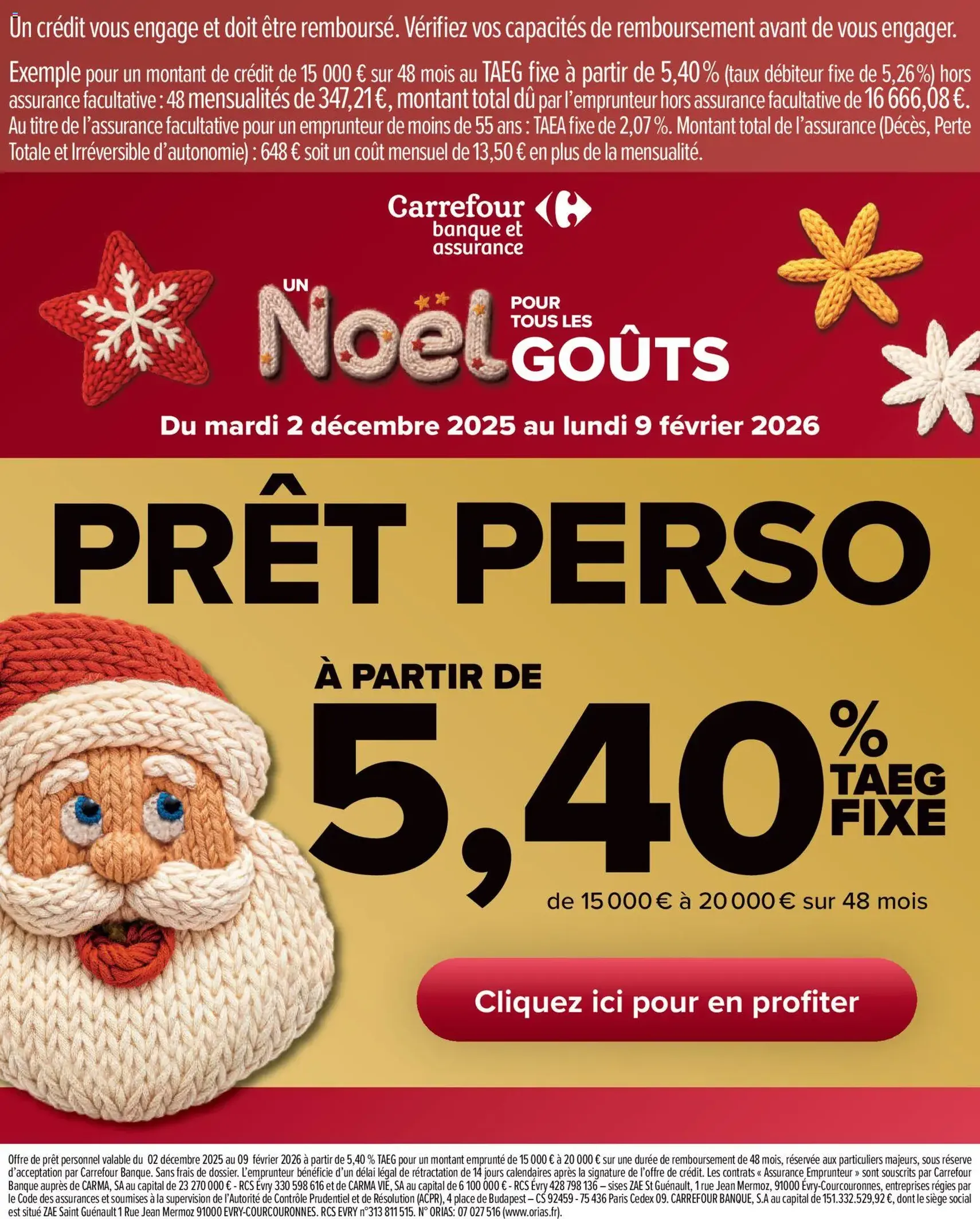 Carrefour Market catalogue semaine 50 - brochure valable à partir du 08/12/2025, page 22 sur 24