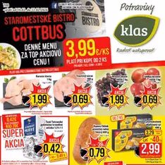 Klas leták - náhľad letáku platný od 16.02.2026