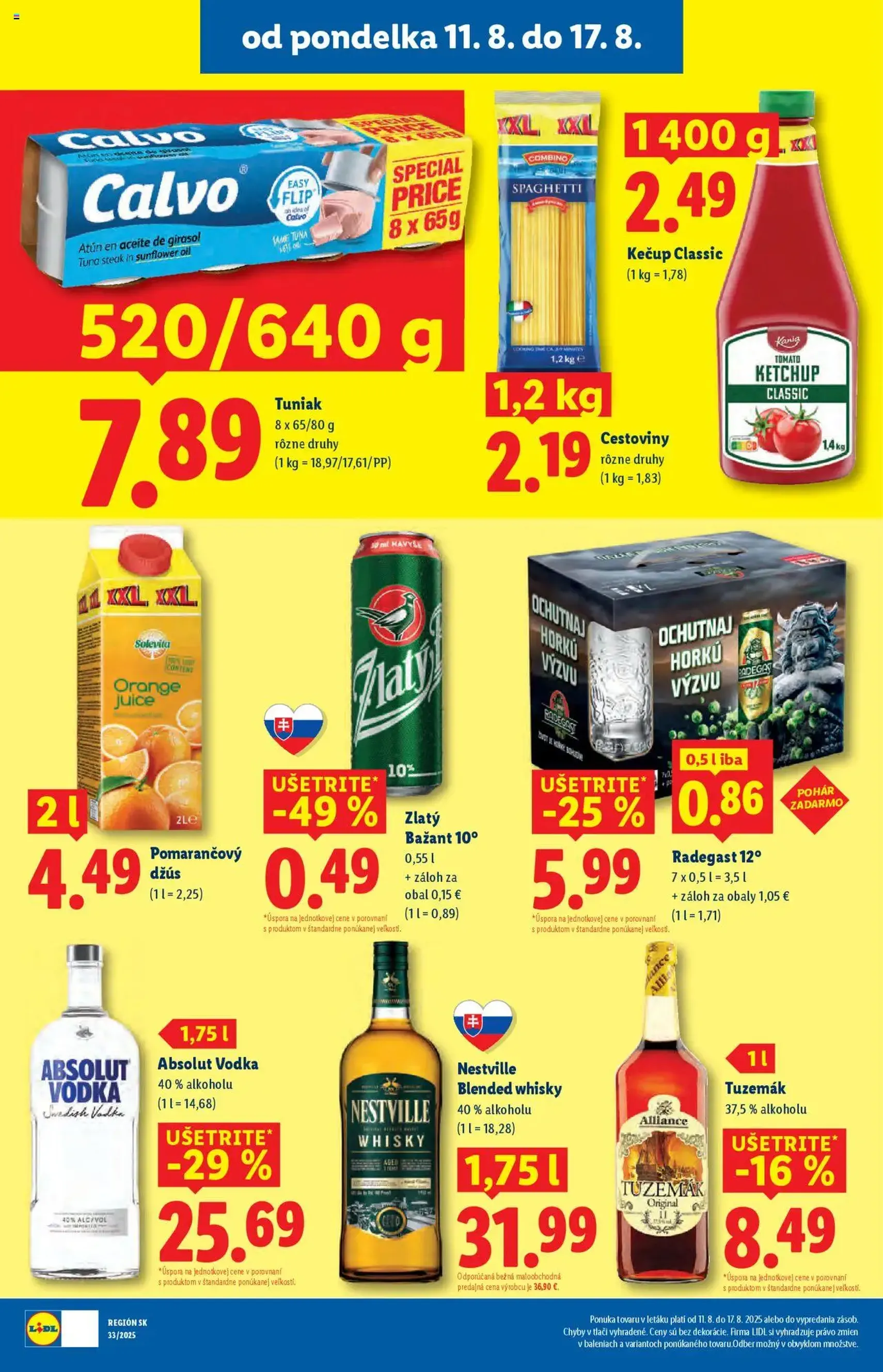Lidl leták - platný leták od 11.08.2025 strana 28 z 93