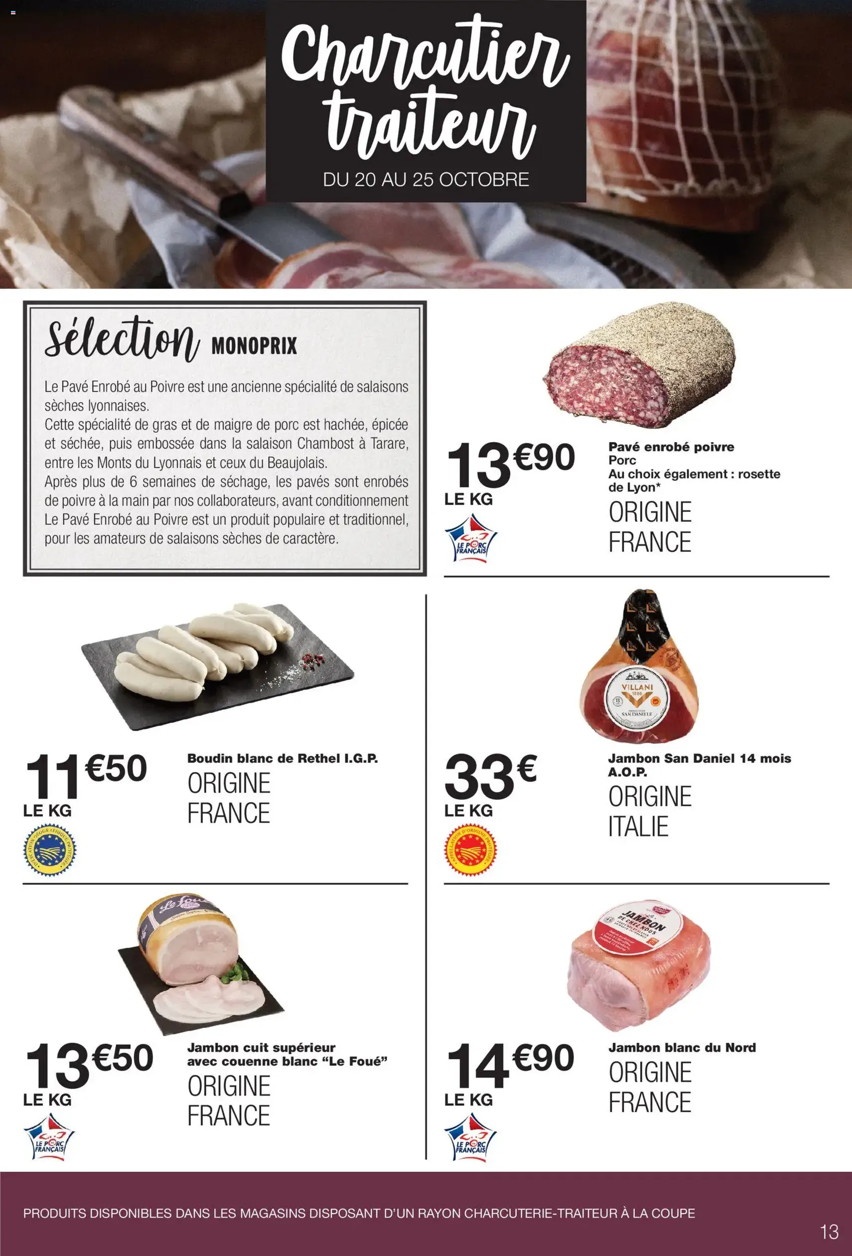 Monoprix catalogue - brochure valable à partir du 20/10/2026, page 13 sur 58