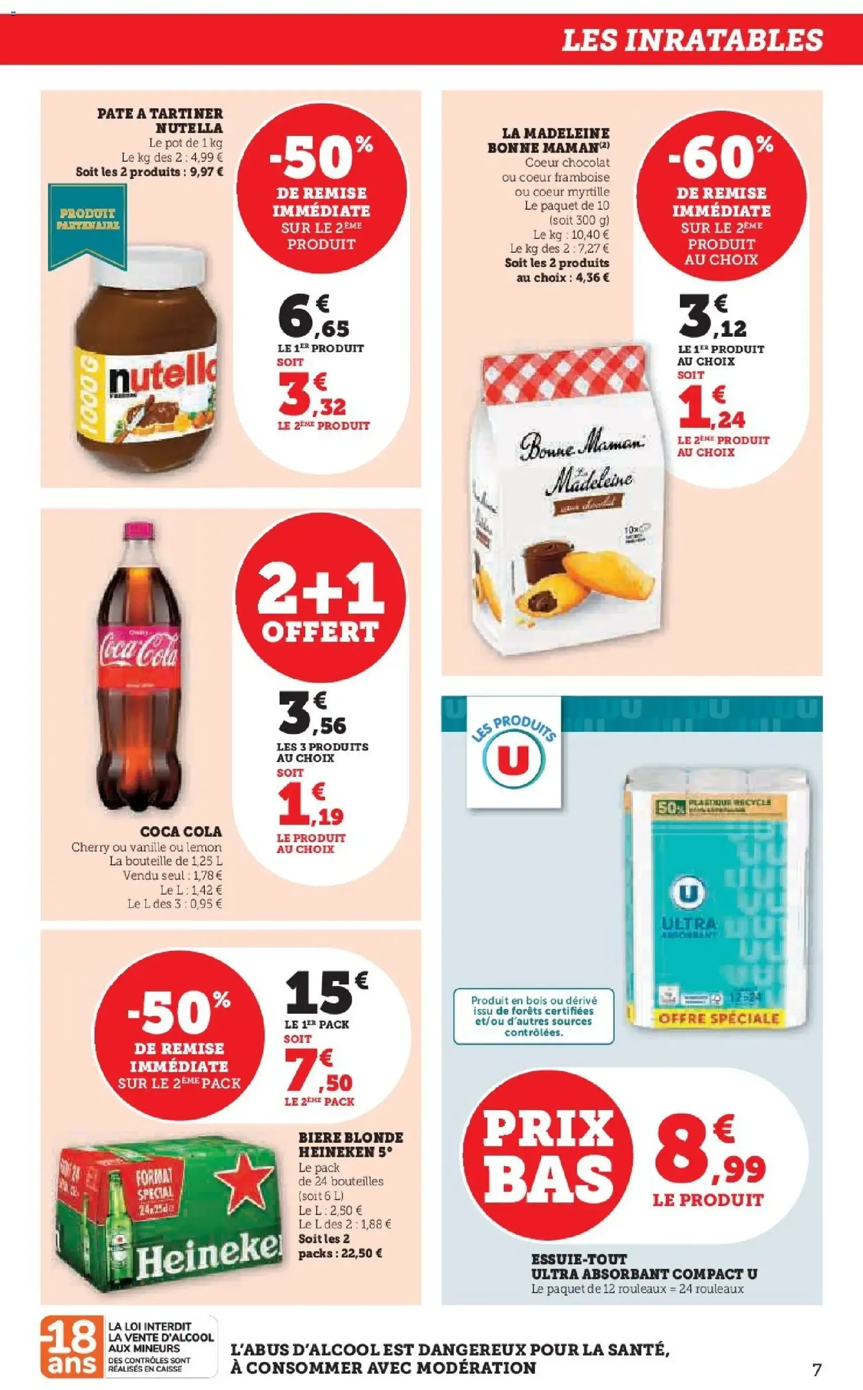 Hyper U - Les prix bas de la semaine - brochure valable à partir du 02/12/2025, page 7 sur 40