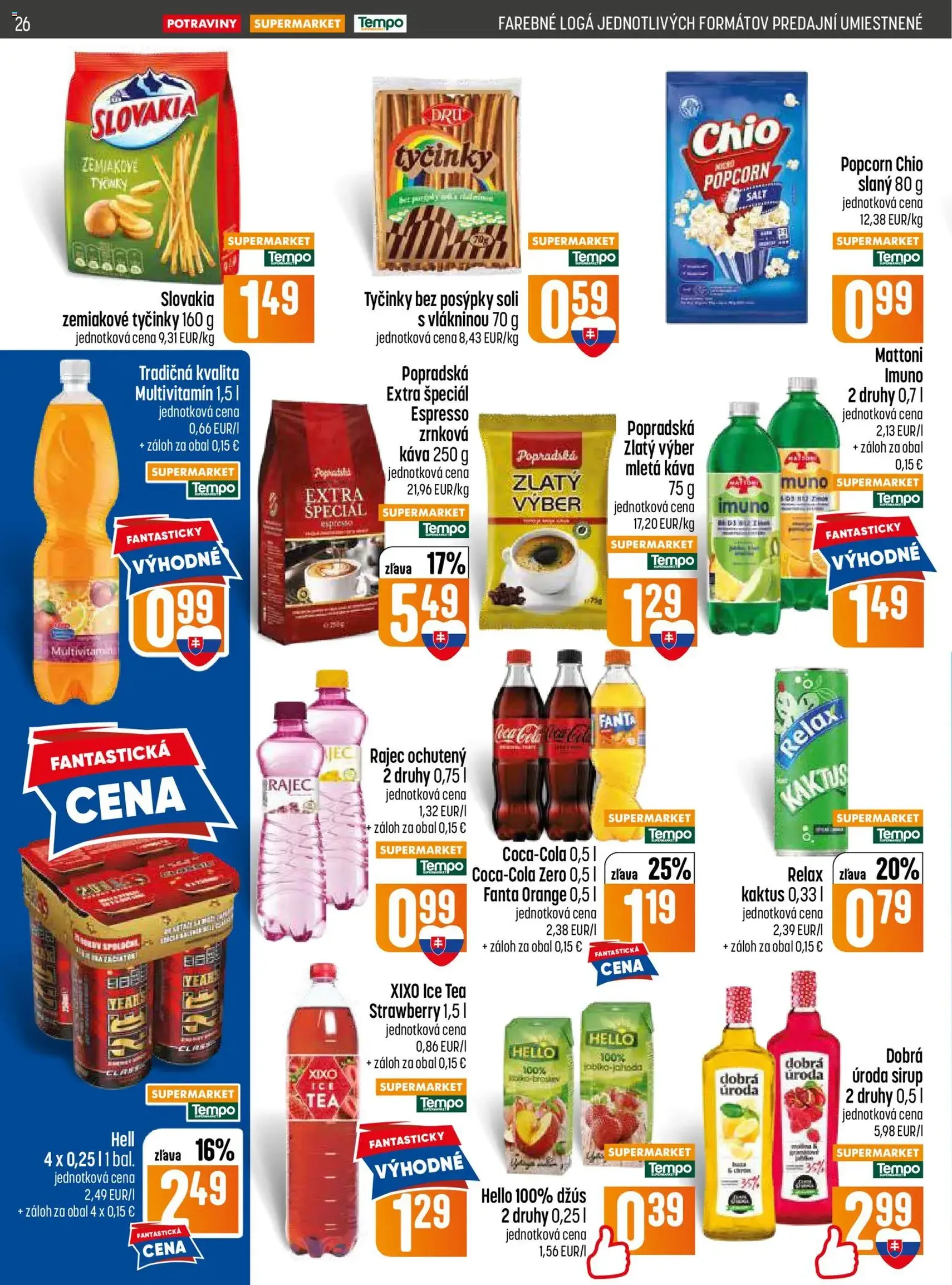 COOP Jednota leták - platný leták od 11.06.2026 strana 26 z 32