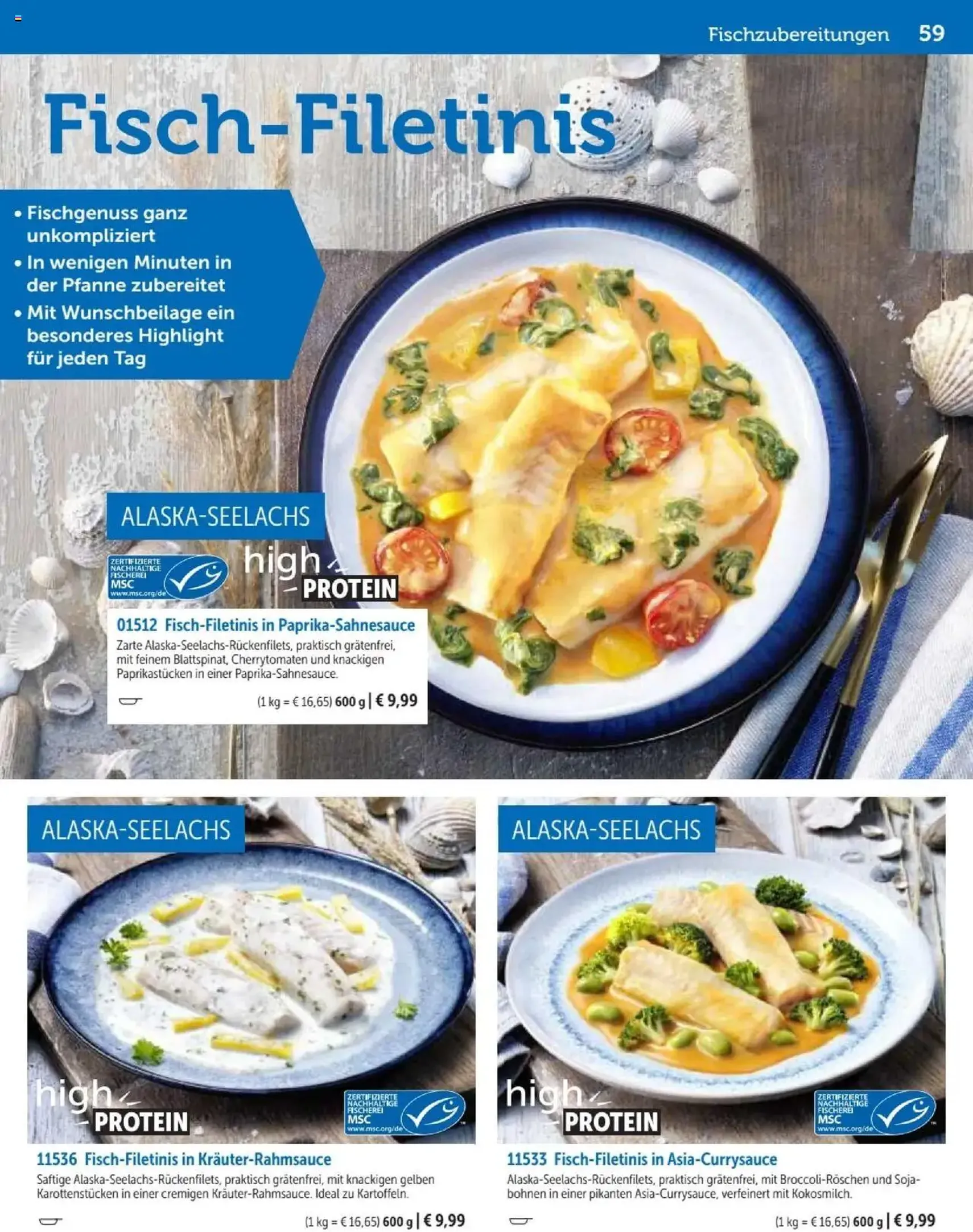 Bofrost Katalog - Gültiger Prospekt ab 07.09.2025, Seite 59 von insgesamt 148 Bofrost Katalog - Gültiger Prospekt ab 07.09.2025, Seite 59 von insgesamt 148