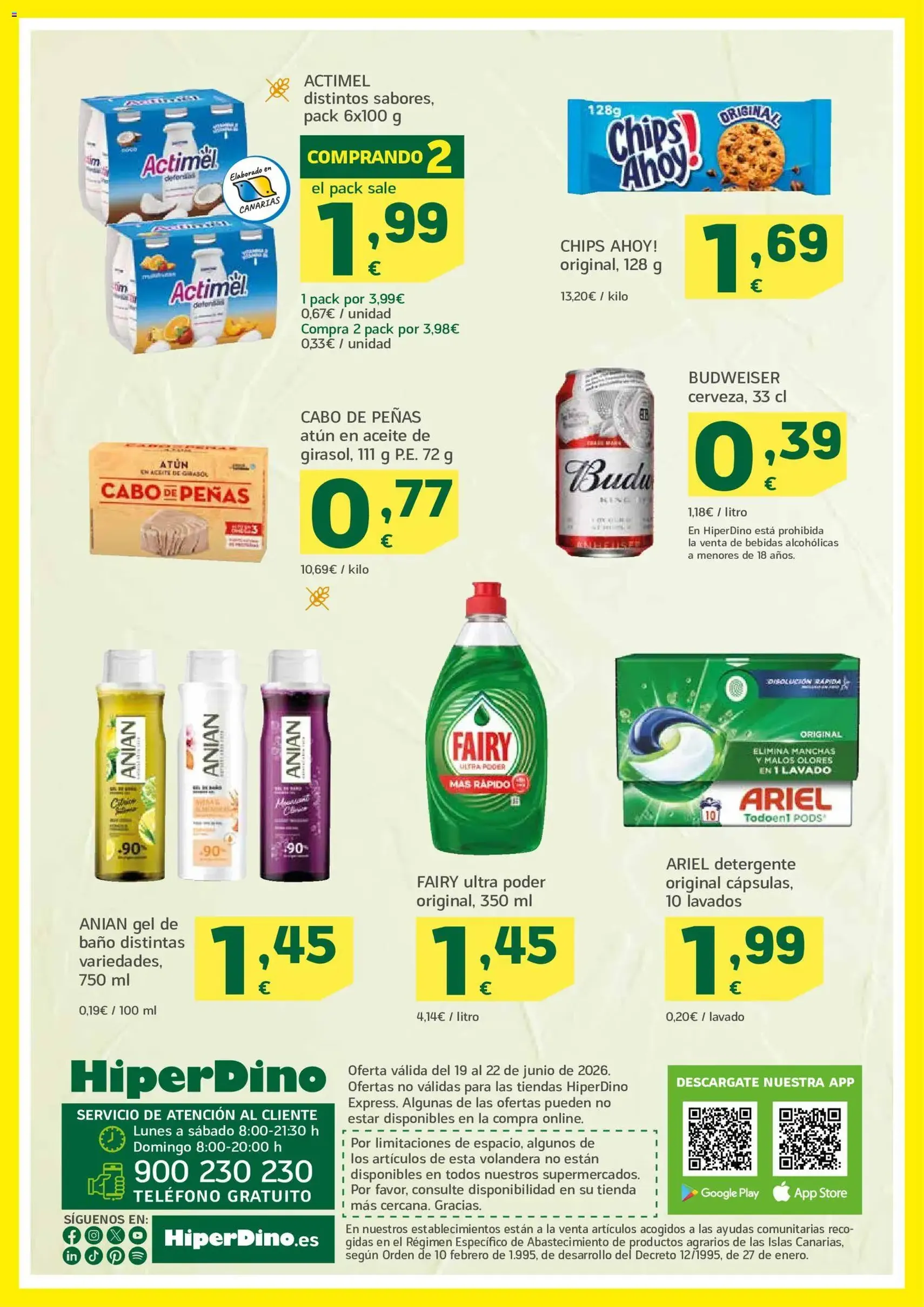 HiperDino folleto - folleto válido desde 19/06/2026 página 2 de 2