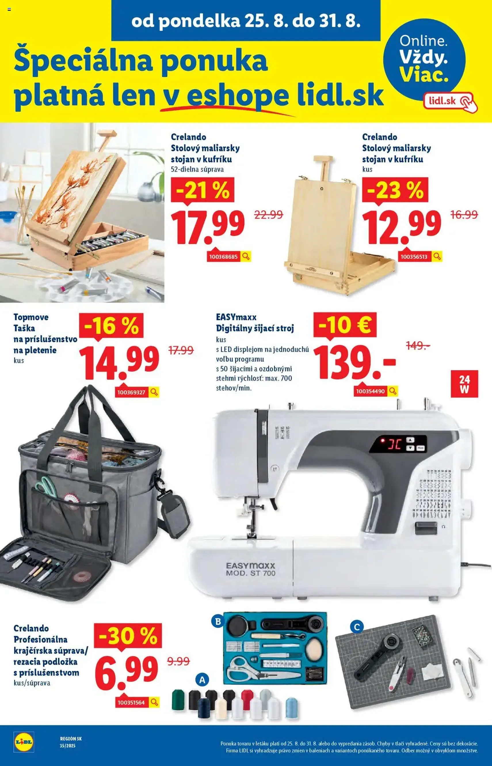 Lidl leták - platný leták od 25.08.2025 strana 61 z 101 Lidl leták - platný leták od 25.08.2025 strana 61 z 101