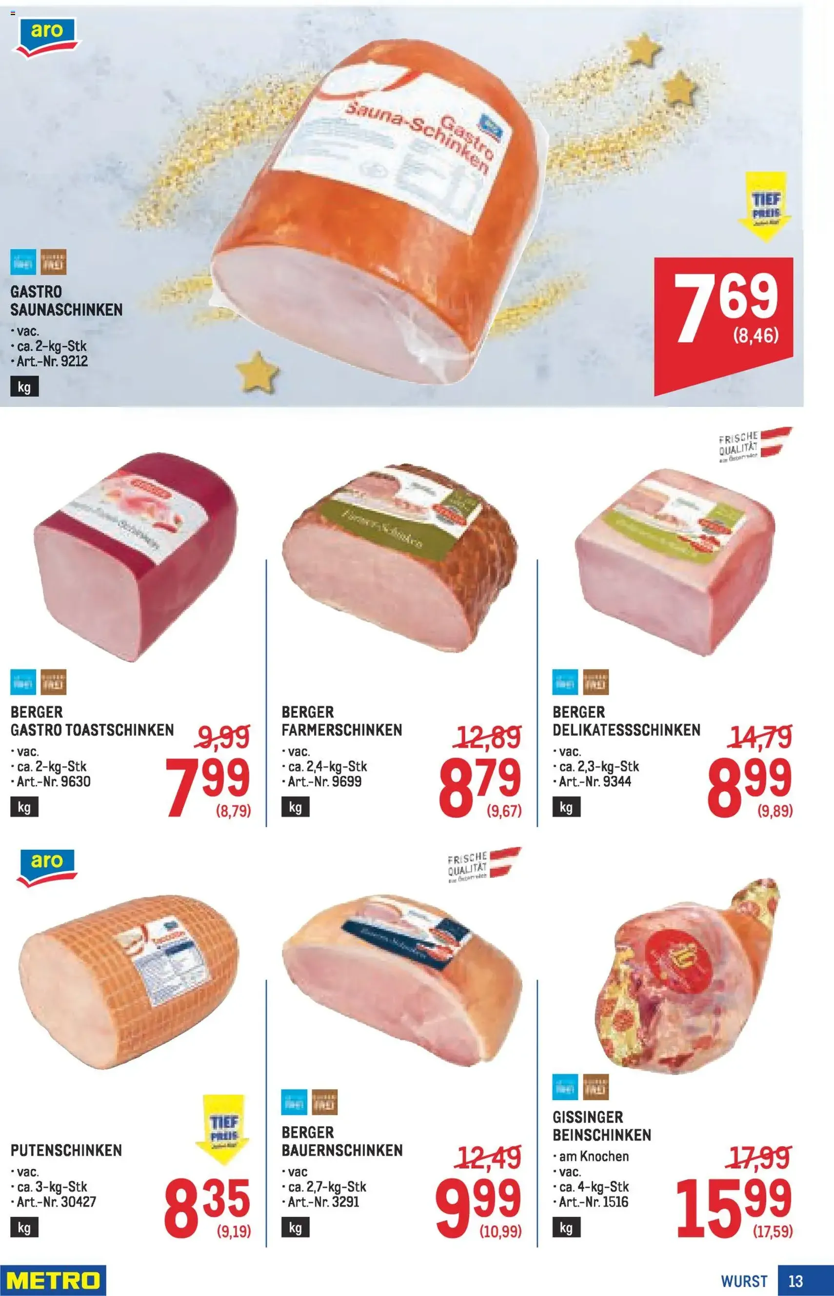 Metro angebote Profi - Gültiger Prospekt ab 11.12.2025, Seite 13 von insgesamt 72