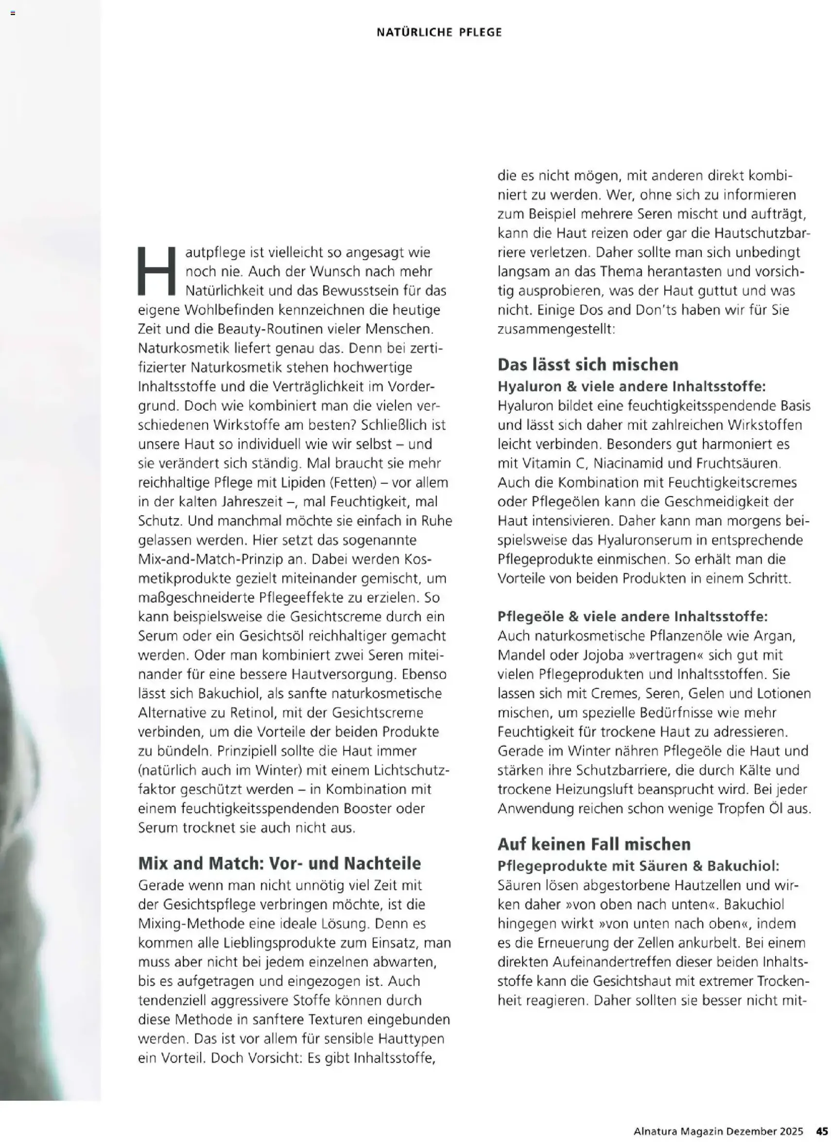 Alnatura Prospekt - Gültiger Prospekt ab 01.12.2025, Seite 45 von insgesamt 64