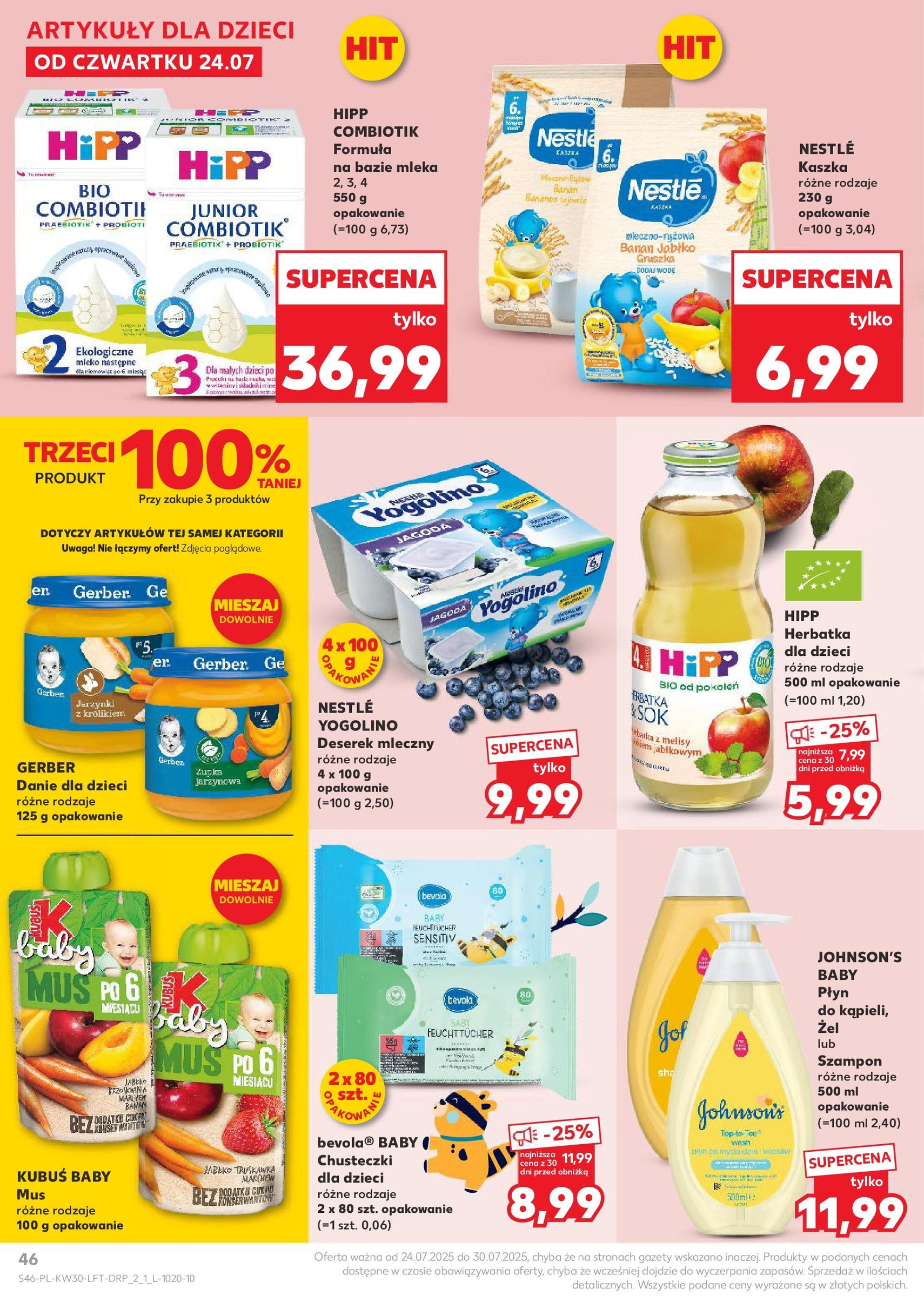 Kaufland gazetka - ważny gazetka od 24.07.2025 strona 46 z 51 Kaufland gazetka - ważny gazetka od 24.07.2025 strona 46 z 51