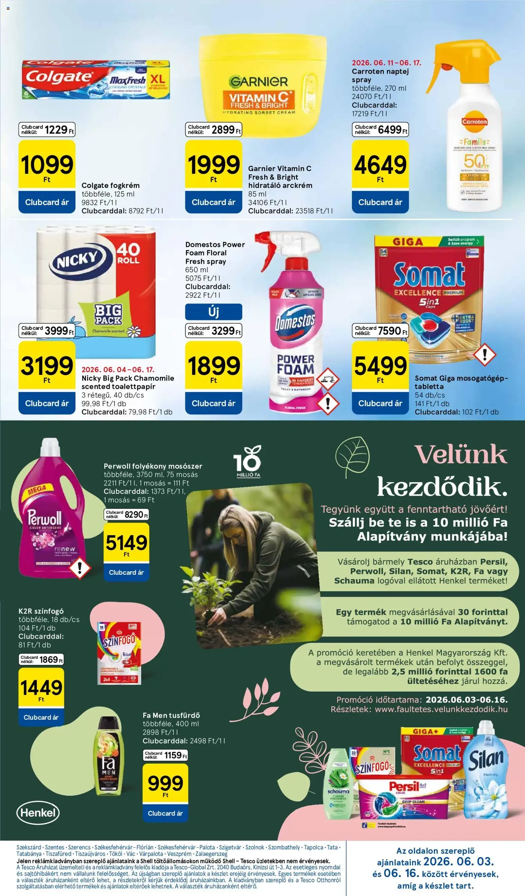 Tesco aktuális akciós újság - 2026.06.11. érvényes szórólap 27 oldal 36 oldalból