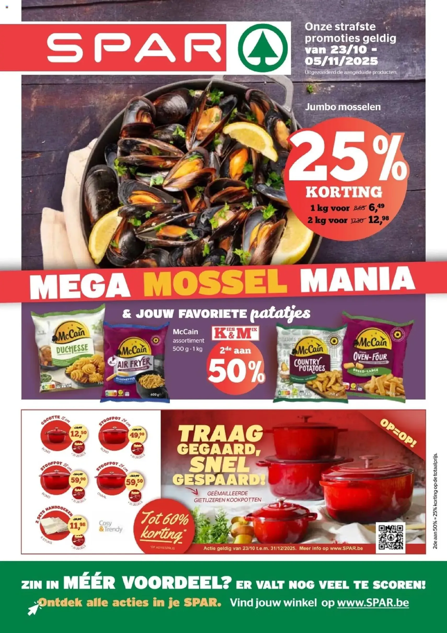 Spar folder - geldige folder vanaf 23/10/2025 pagina 1 van 4