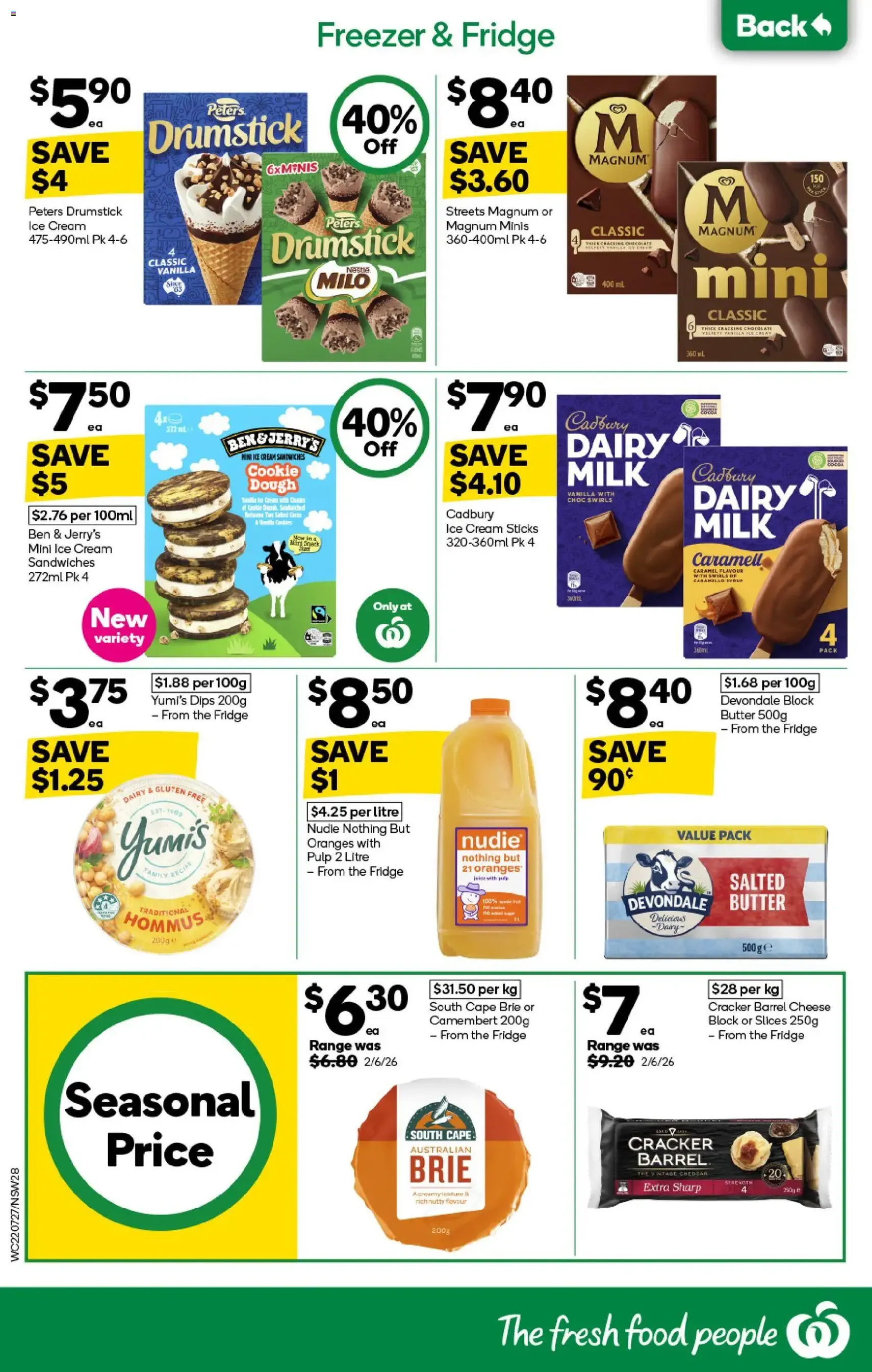 Woolworths catalogue - valid flyer from 22/07/2026, page 28 of 48