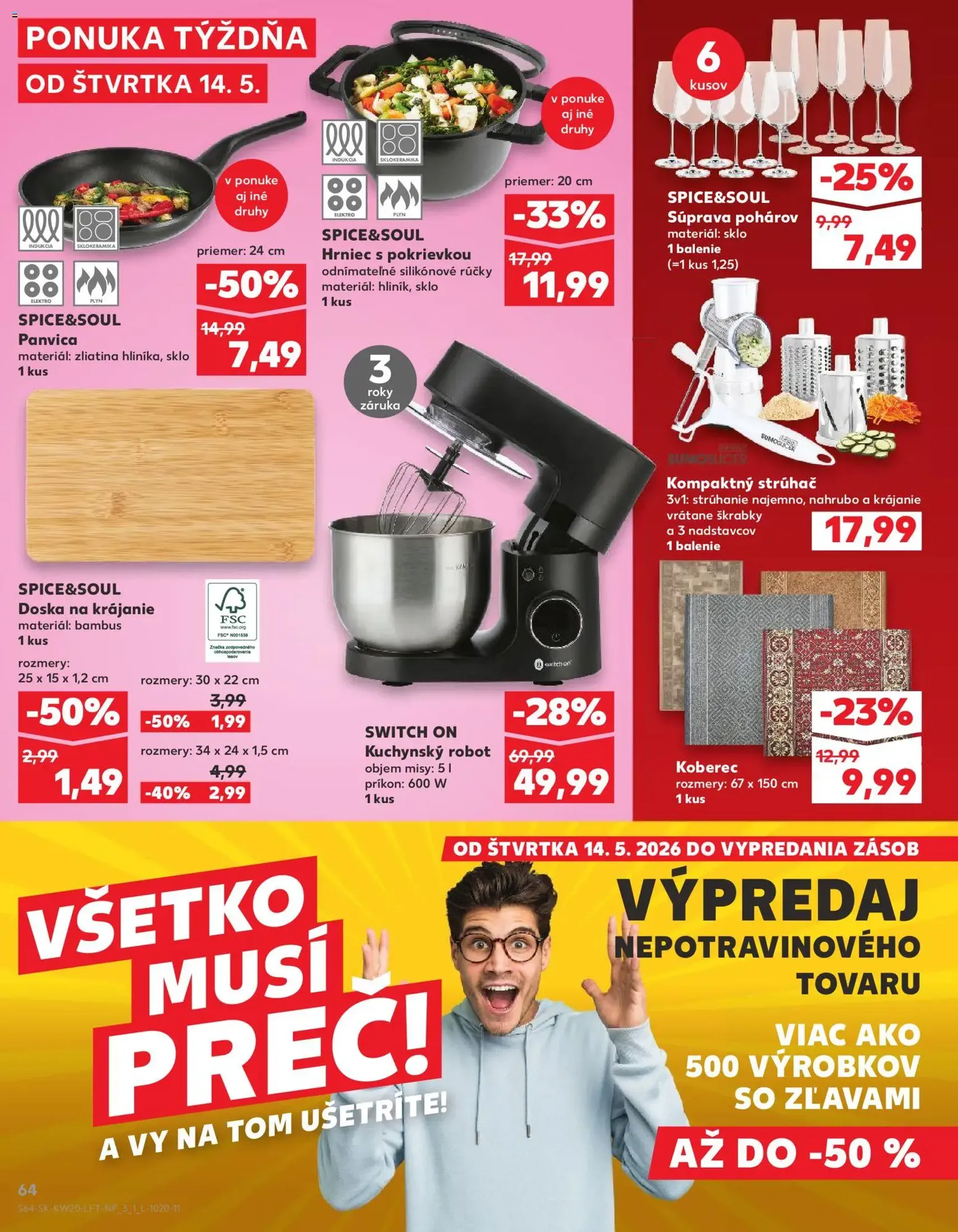 Kaufland SK akciós újság - 2026.05.14. érvényes szórólap 64 oldal 76 oldalból