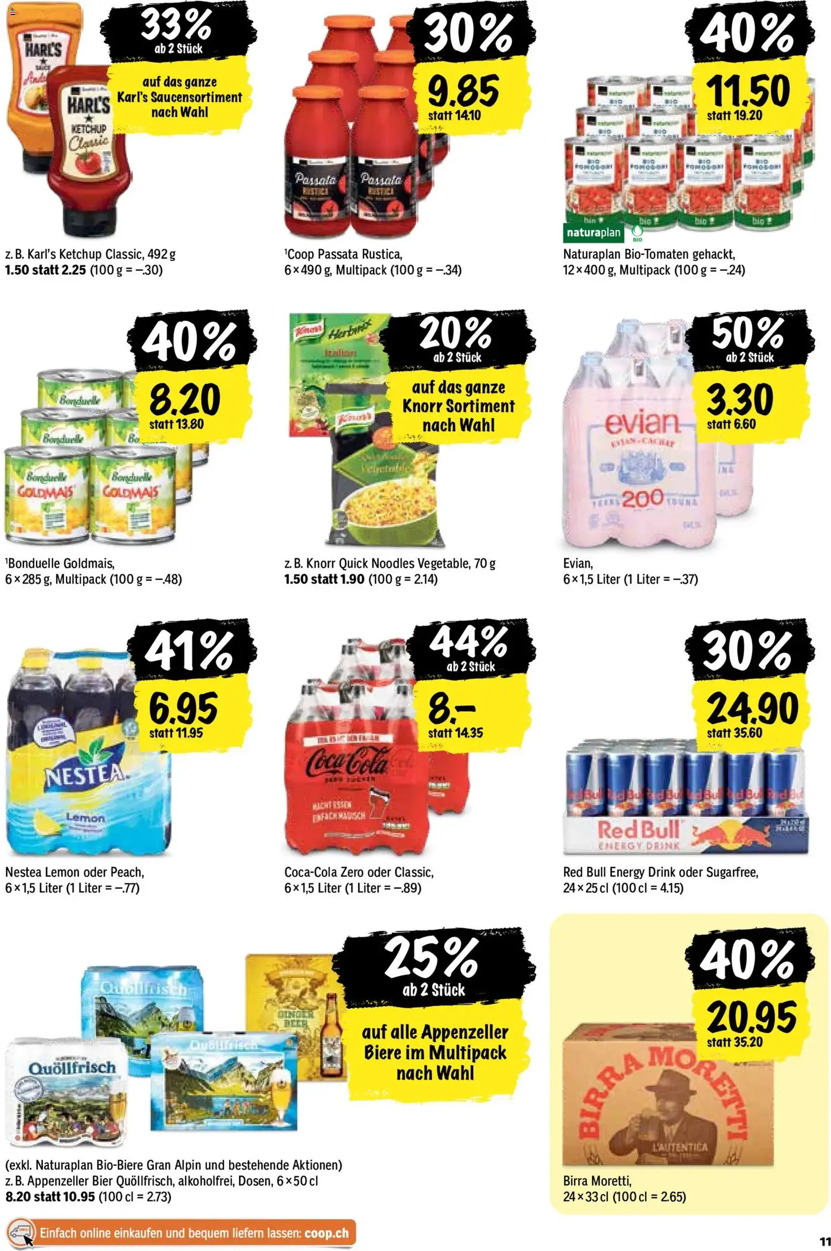 Coop aktionen - Gültiger Prospekt ab 27.08.2026, Seite 11 von insgesamt 24