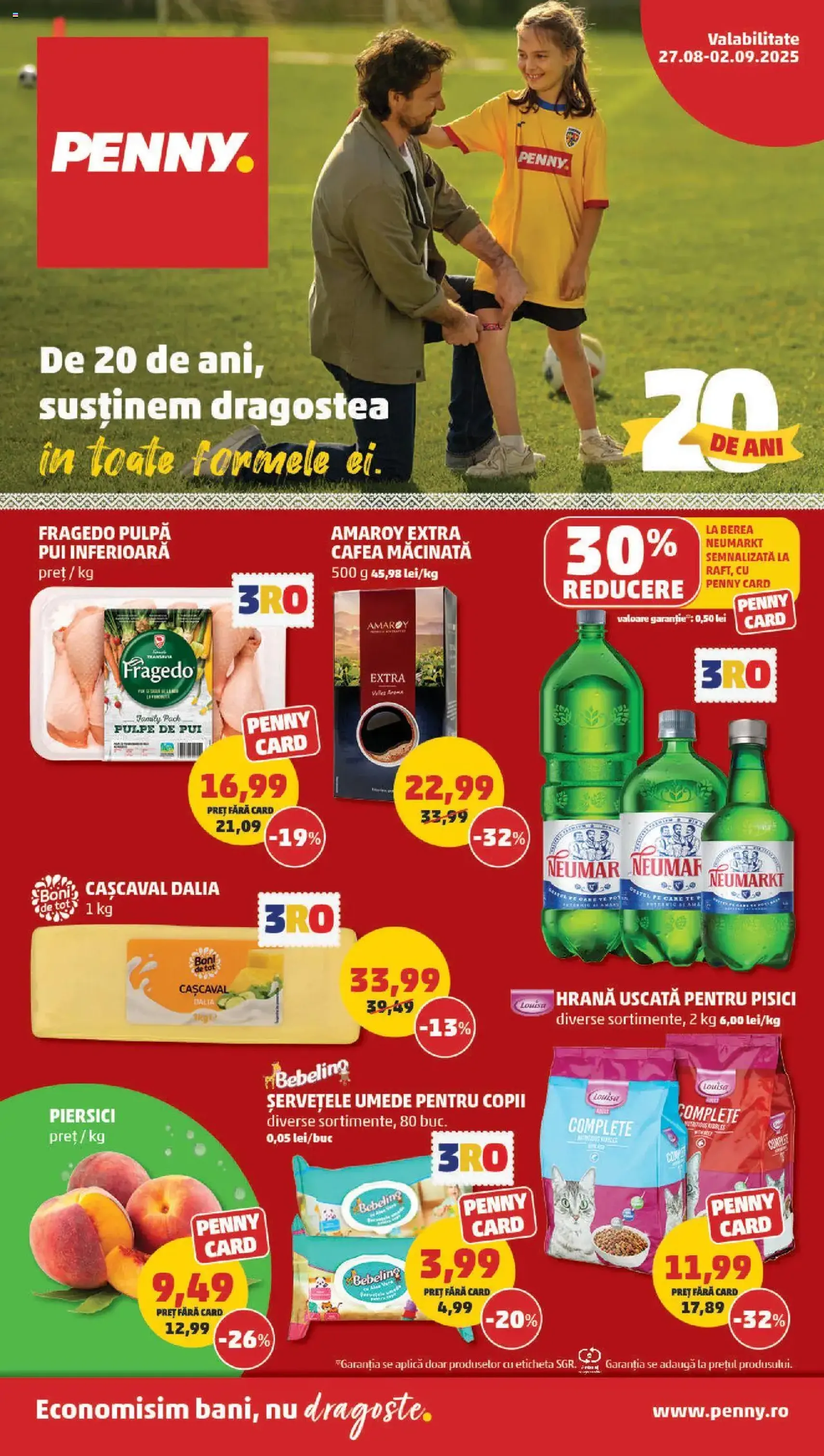 Catalog PENNY - cataloage valabile începând cu 27.08.2025 pagina 1 din 20 Catalog PENNY - cataloage valabile începând cu 27.08.2025 pagina 1 din 20