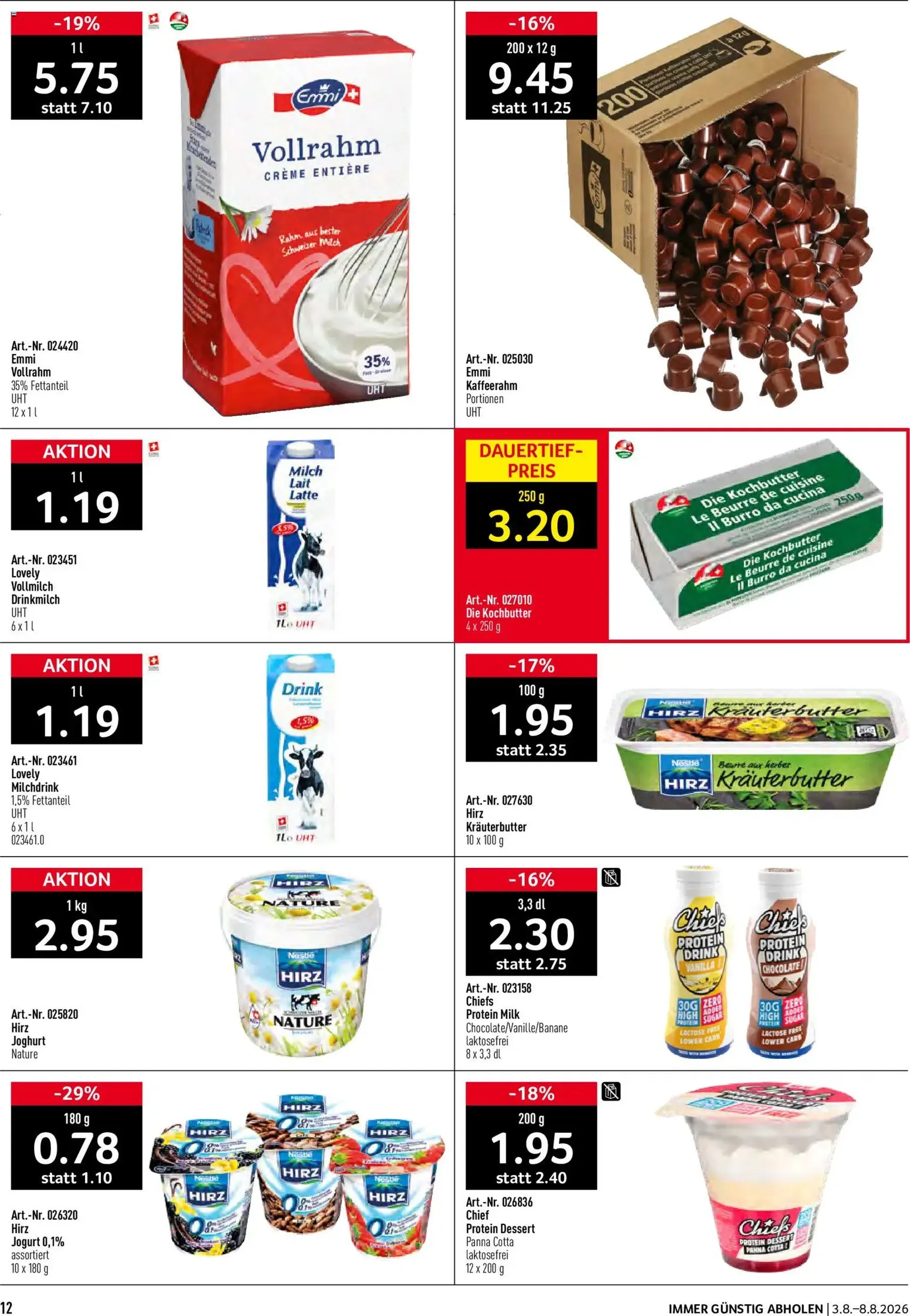 Prodega aktionen - Gültiger Prospekt ab 03.08.2026, Seite 12 von insgesamt 36