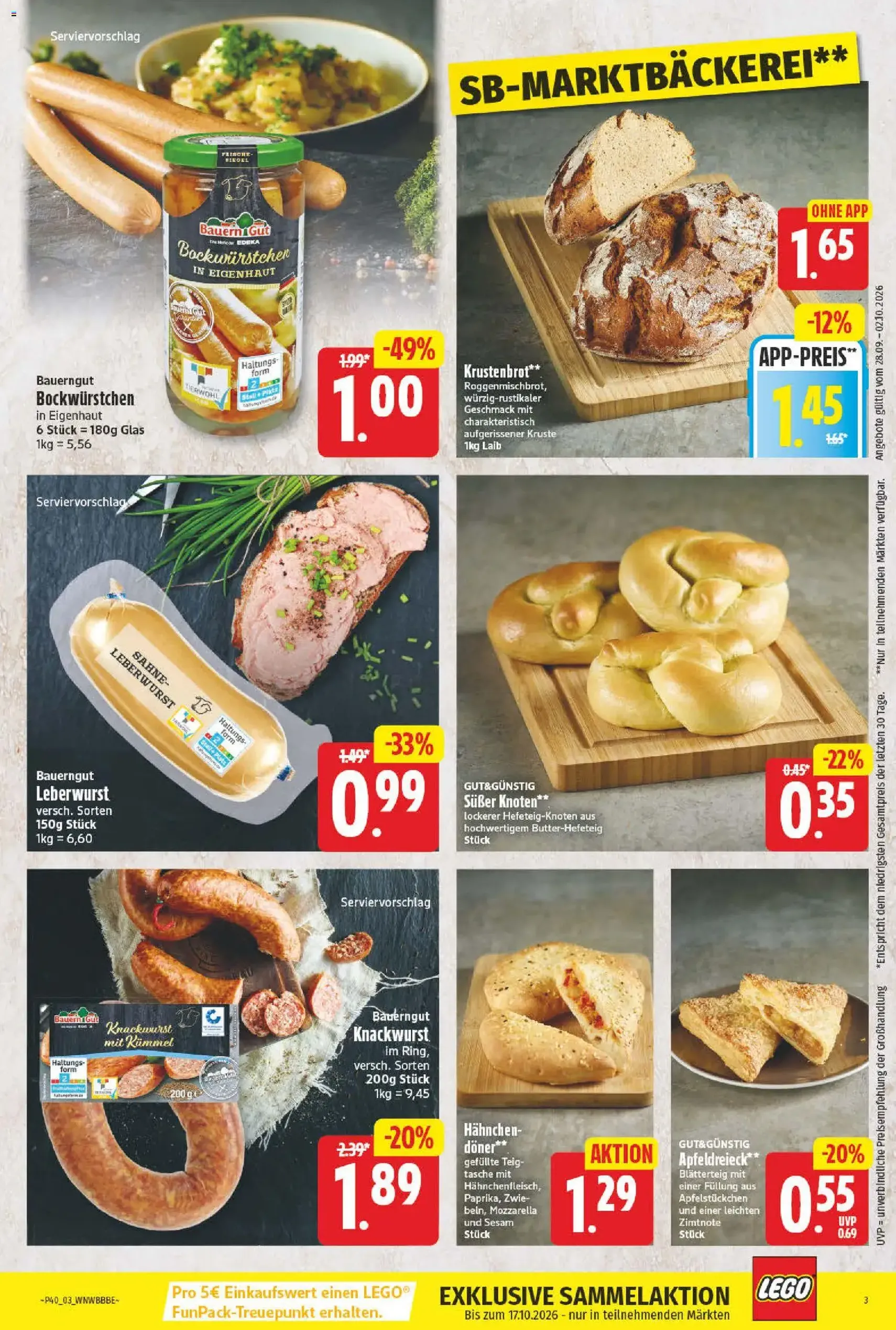 NP Discount Prospekt - Gültiger Prospekt ab 28.09.2026, Seite 3 von insgesamt 15