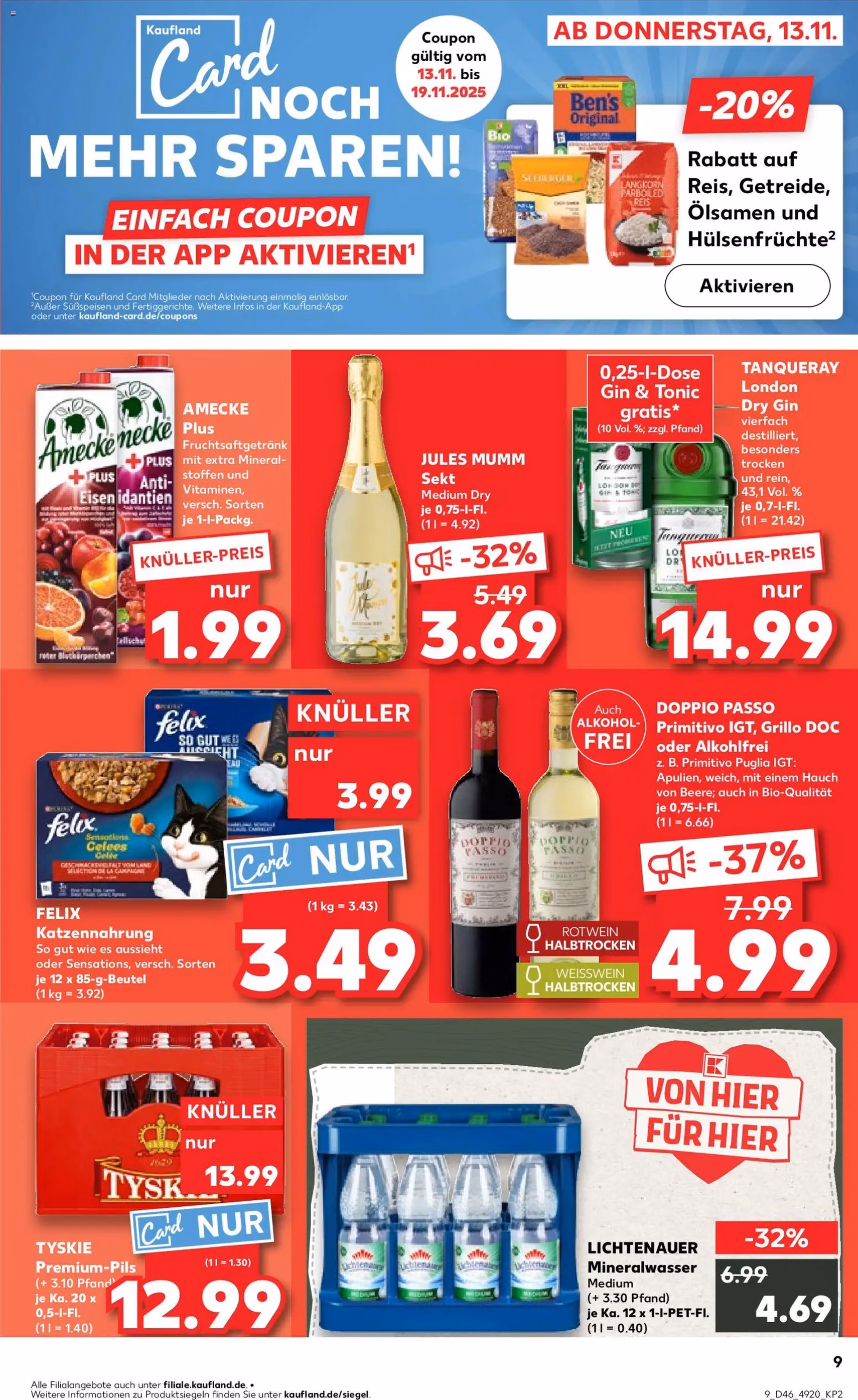 Kaufland Prospekt - Gültiger Prospekt ab 13.11.2025, Seite 9 von insgesamt 62