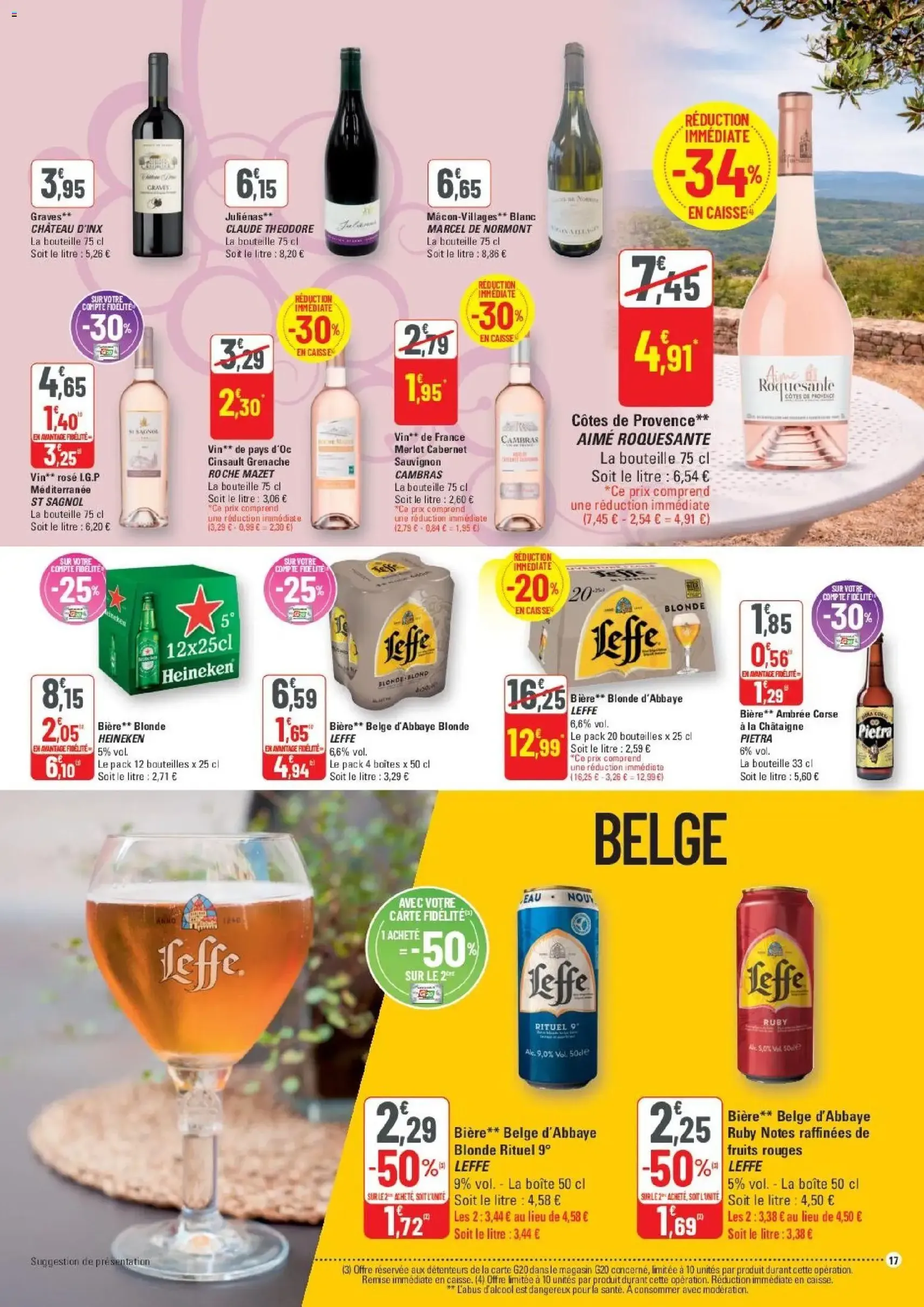G20 Supermarchés catalogue - brochure valable à partir du 06/05/2026, page 17 sur 20