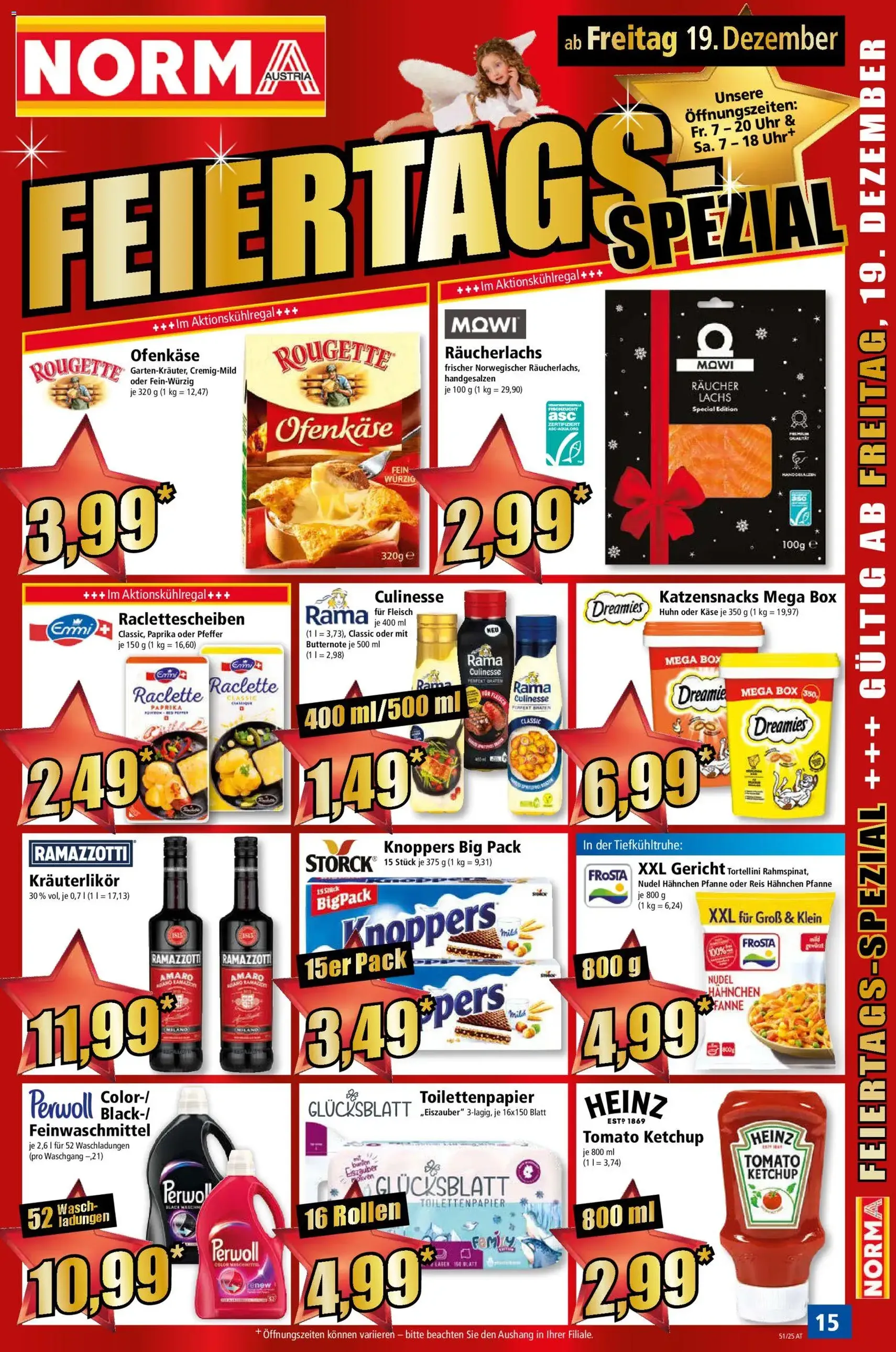 Norma Flugblatt - Gültiger Prospekt ab 15.12.2025, Seite 15 von insgesamt 18