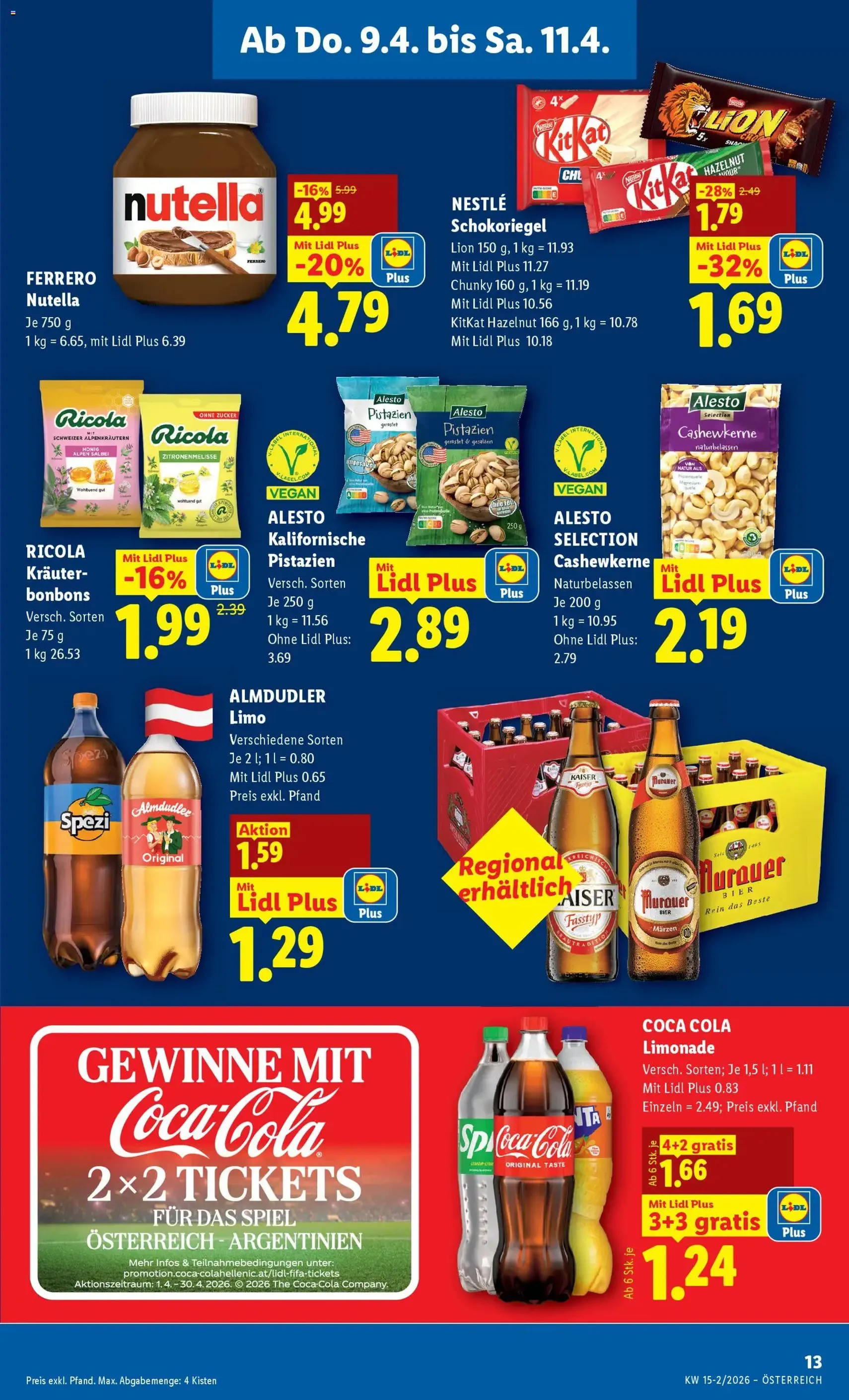 Lidl - Flugblatt - Gültiger Prospekt ab 08.04.2026, Seite 15 von insgesamt 47