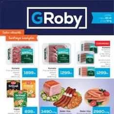 G'Roby akciós újság - szórólap előnézete érvényes 2026.05.28. -tól