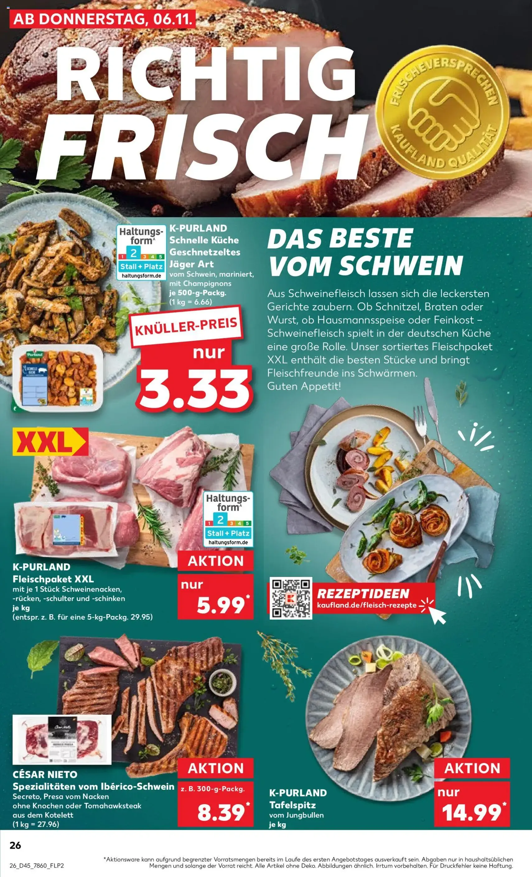 Kaufland Prospekt - Gültiger Prospekt ab 06.11.2025, Seite 26 von insgesamt 64