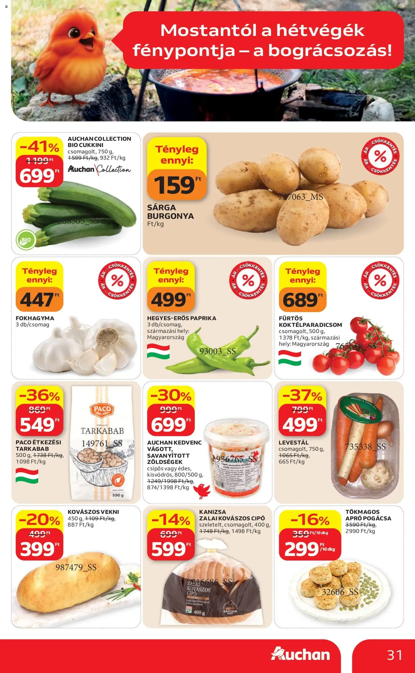 Auchan akciós újság - 2026.05.21. érvényes szórólap 31 oldal 52 oldalból