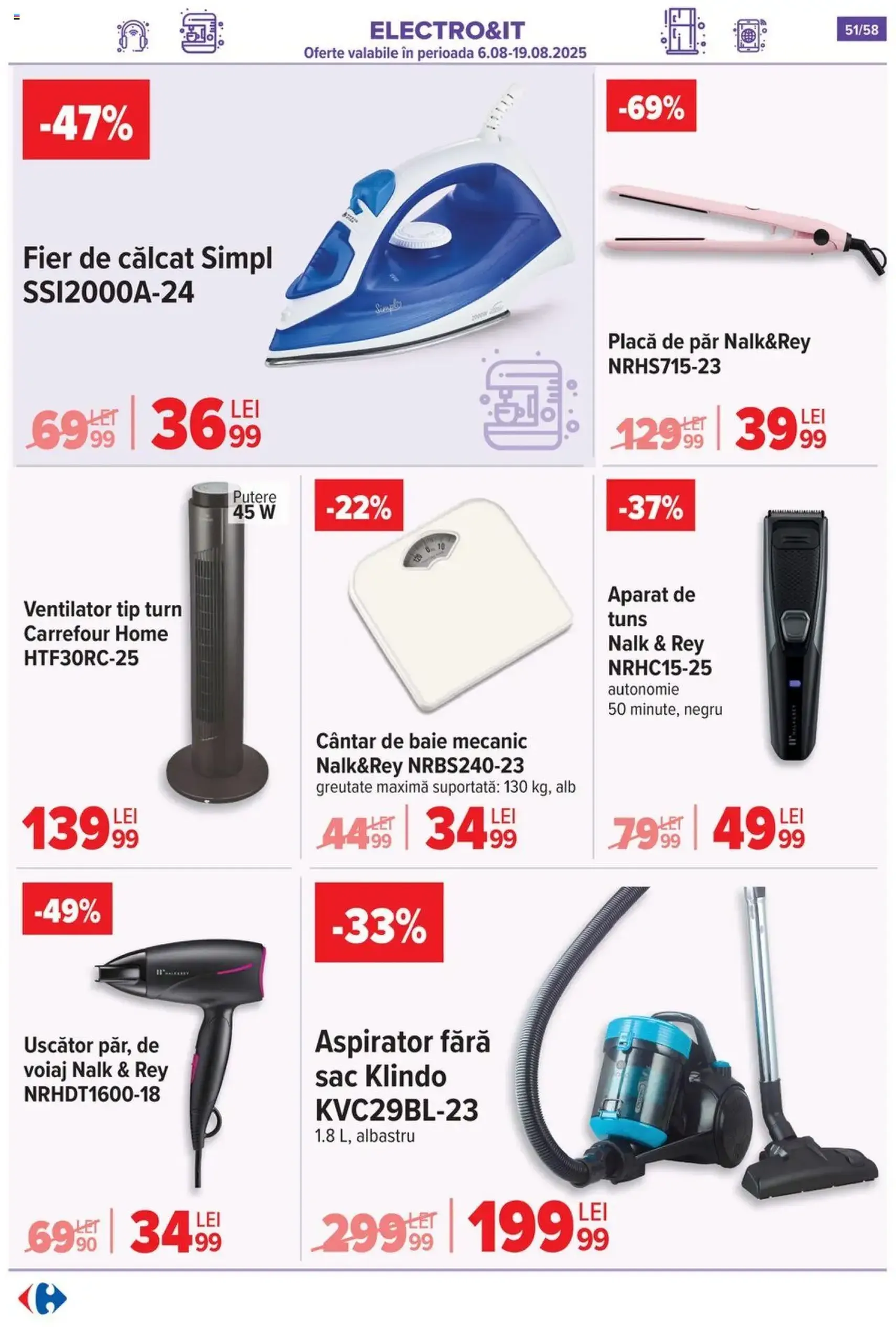 Catalog Carrefour - cataloage valabile începând cu 06.08.2025 pagina 52 din 59 Catalog Carrefour - cataloage valabile începând cu 06.08.2025 pagina 52 din 59