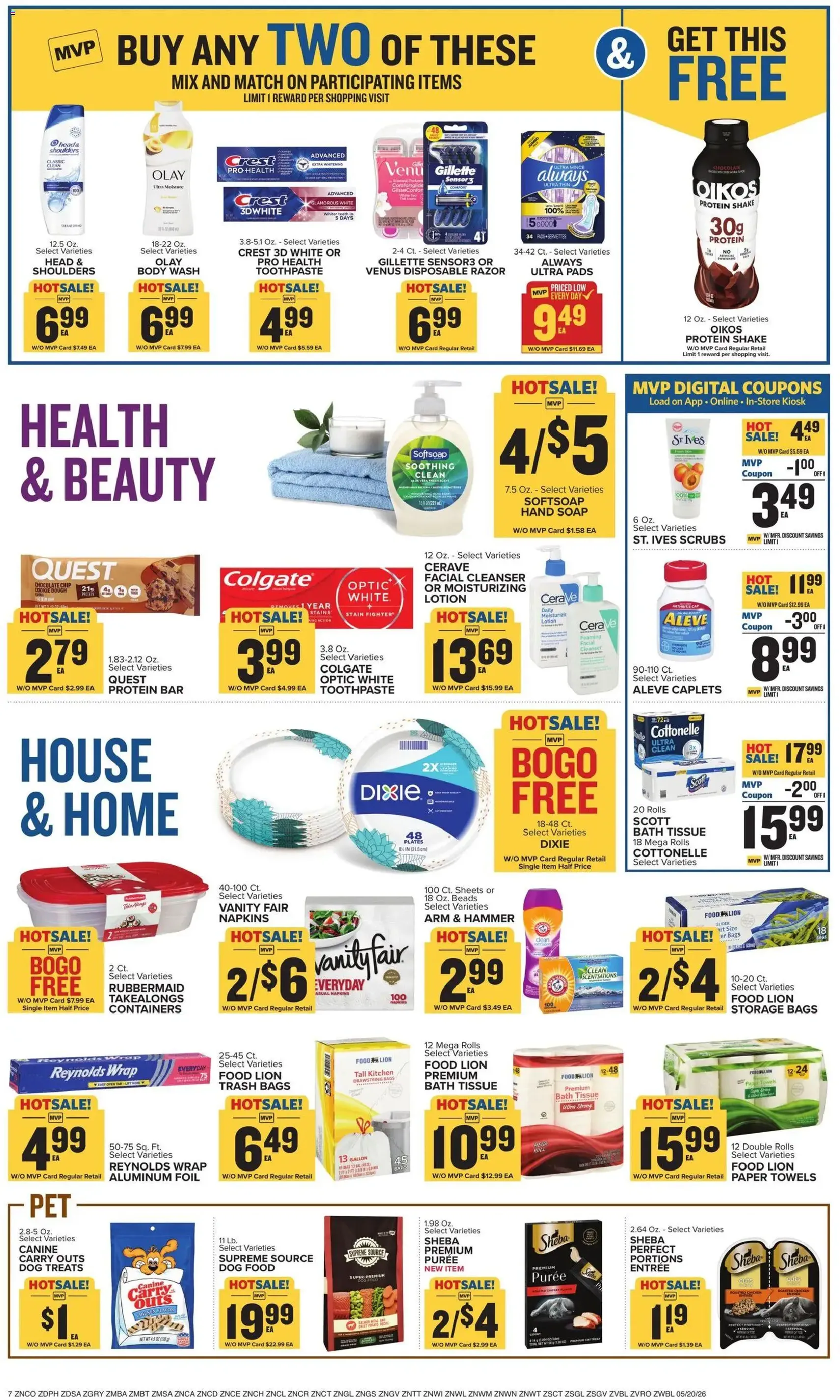 Food Lion Weekly Ad - valid flyer from 05/20/2026, page 8 of 12