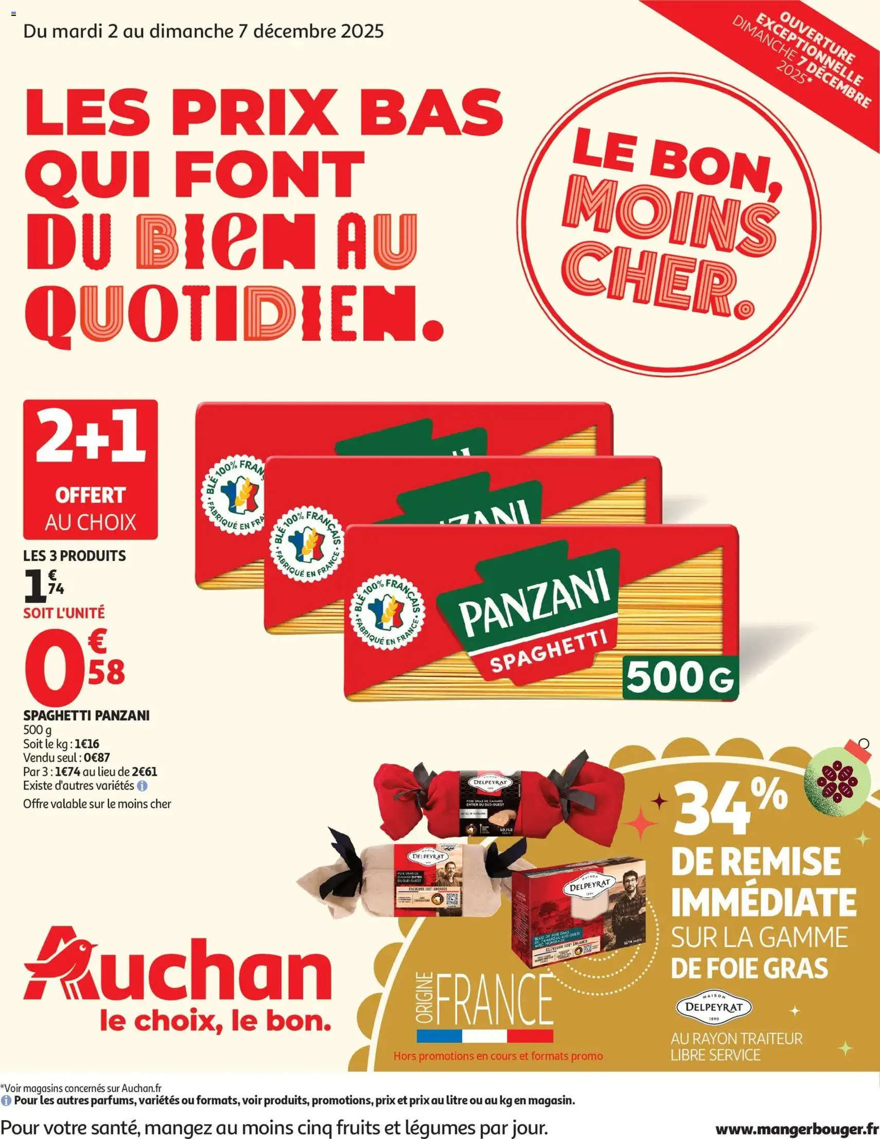 Auchan prospectus - brochure valable à partir du 02/12/2025, page 1 sur 62