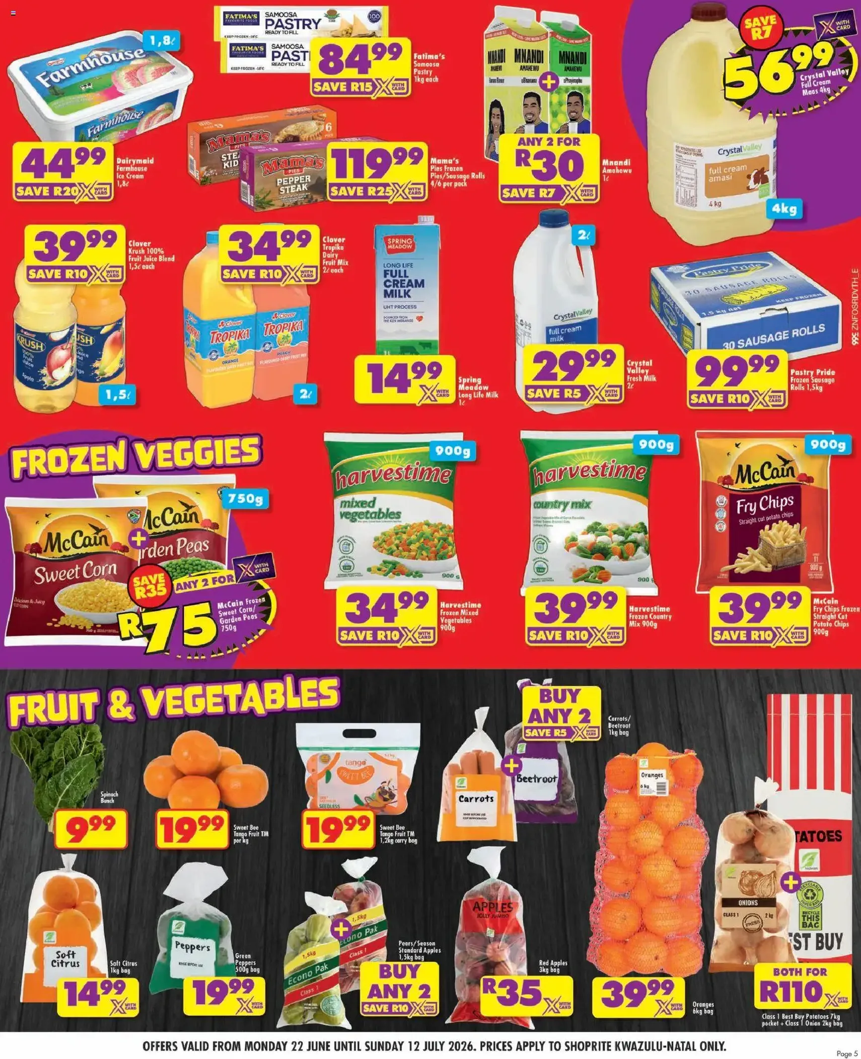 Shoprite Specials - valid flyer from 22/06/2026, page 5 of 16