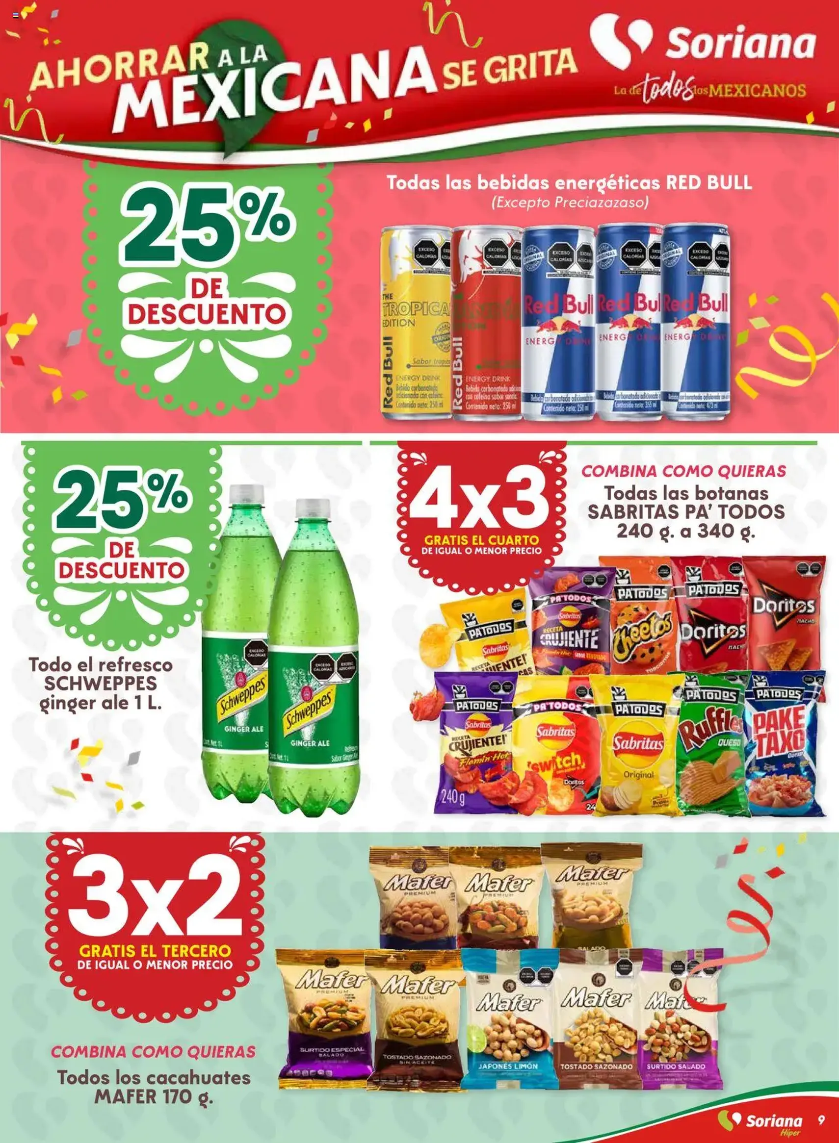 Soriana - Ahorrar a la mexicana se grita Soriana Híper Nacional - folleto válido desde 10/09/2025 página 9 de 29
