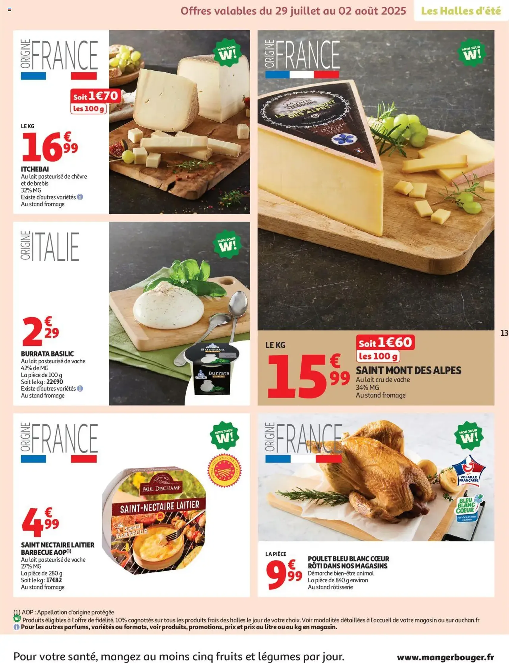 Auchan prospectus - brochure valable à partir du 29/07/2025, page 13 sur 49 Auchan prospectus - brochure valable à partir du 29/07/2025, page 13 sur 49